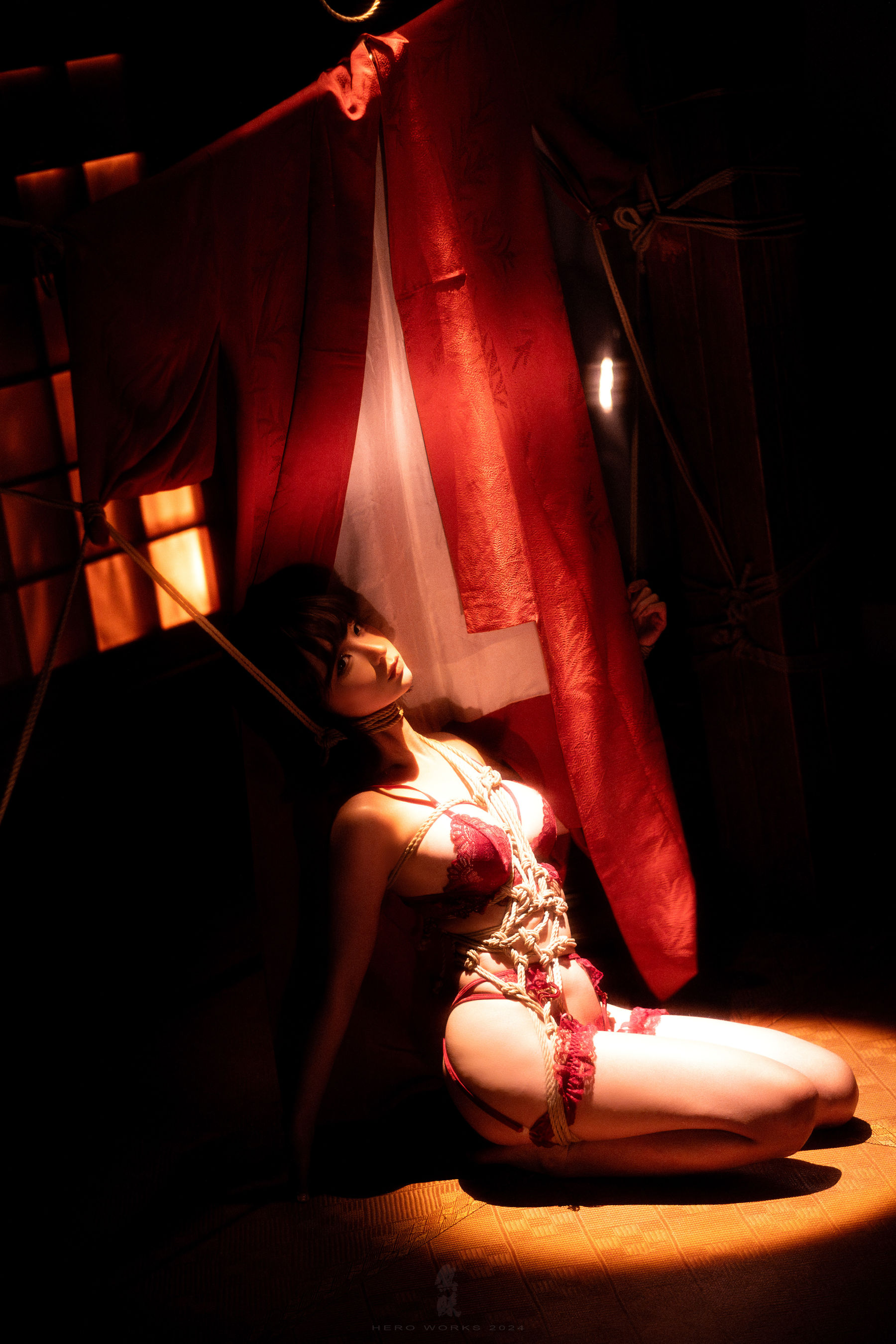 动漫博主蠢沫沫 - 绳/(23P)