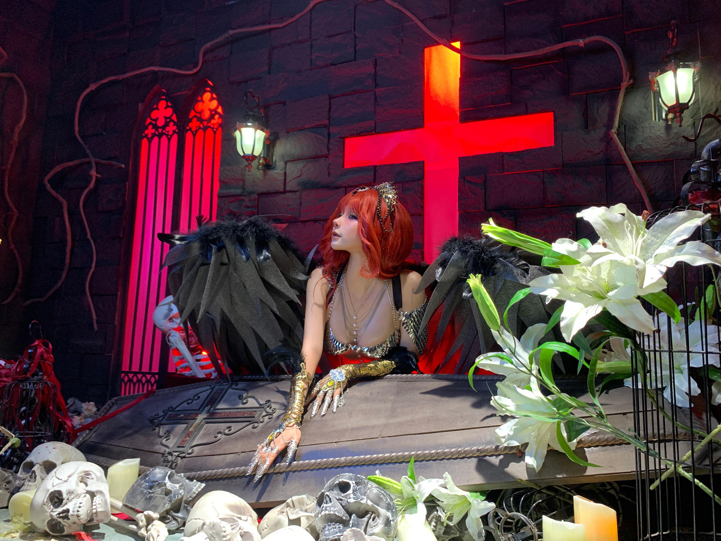 动漫博主蠢沫沫 - 黑天使/(187P)