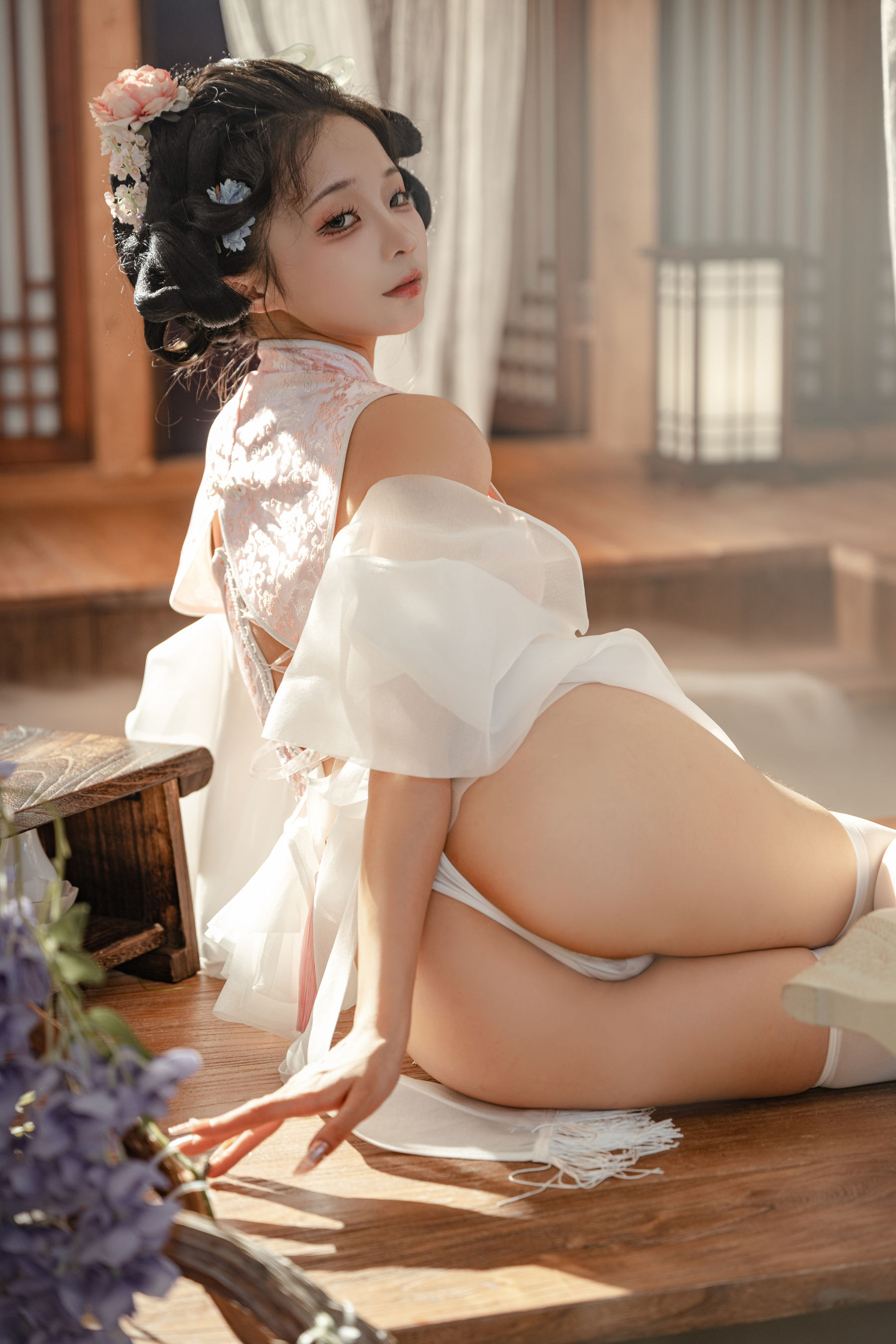 动漫博主蠢沫沫 - 蔻 少女后庭/(64P)