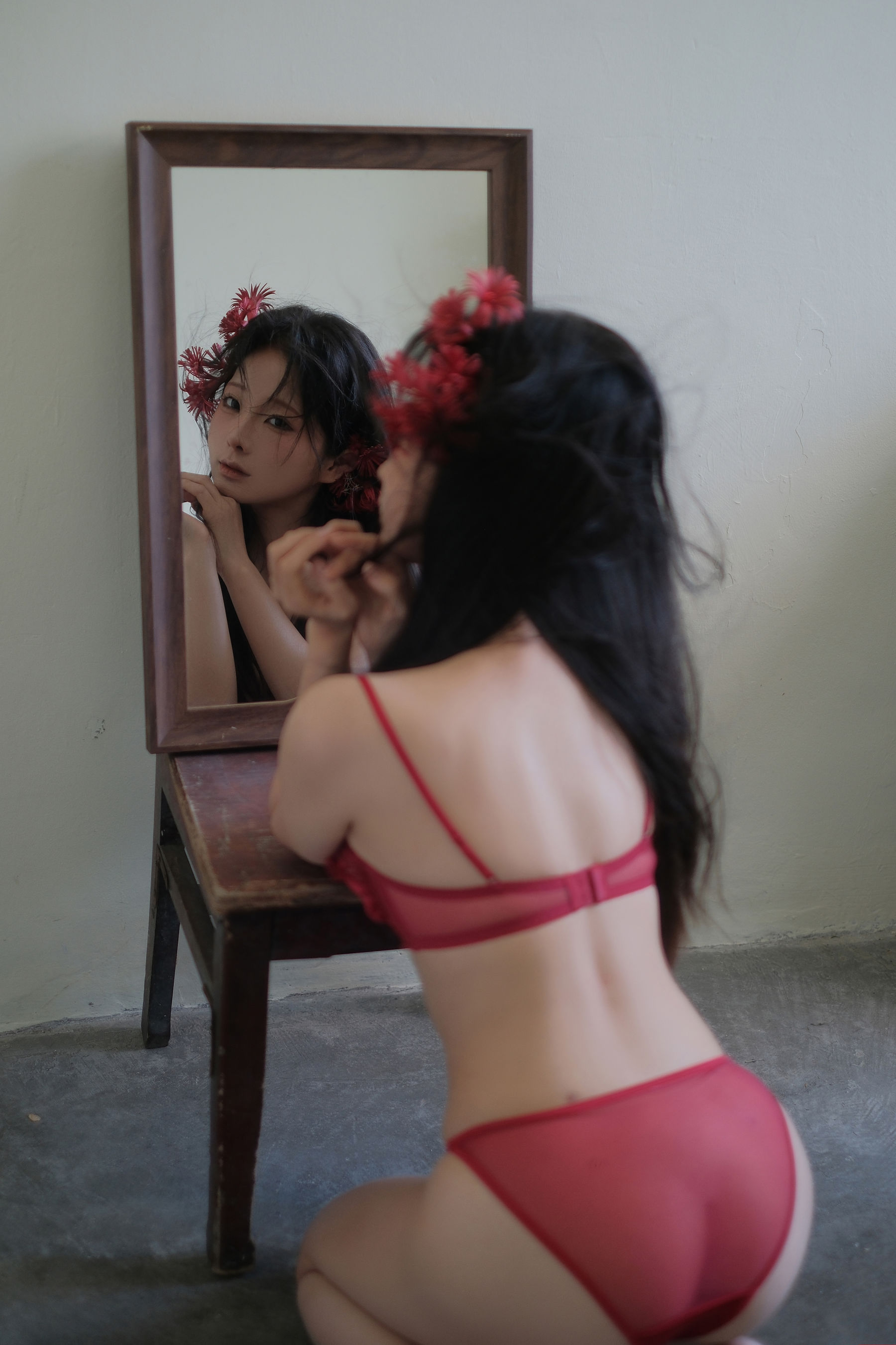 动漫博主蠢沫沫 - 红/(29P)