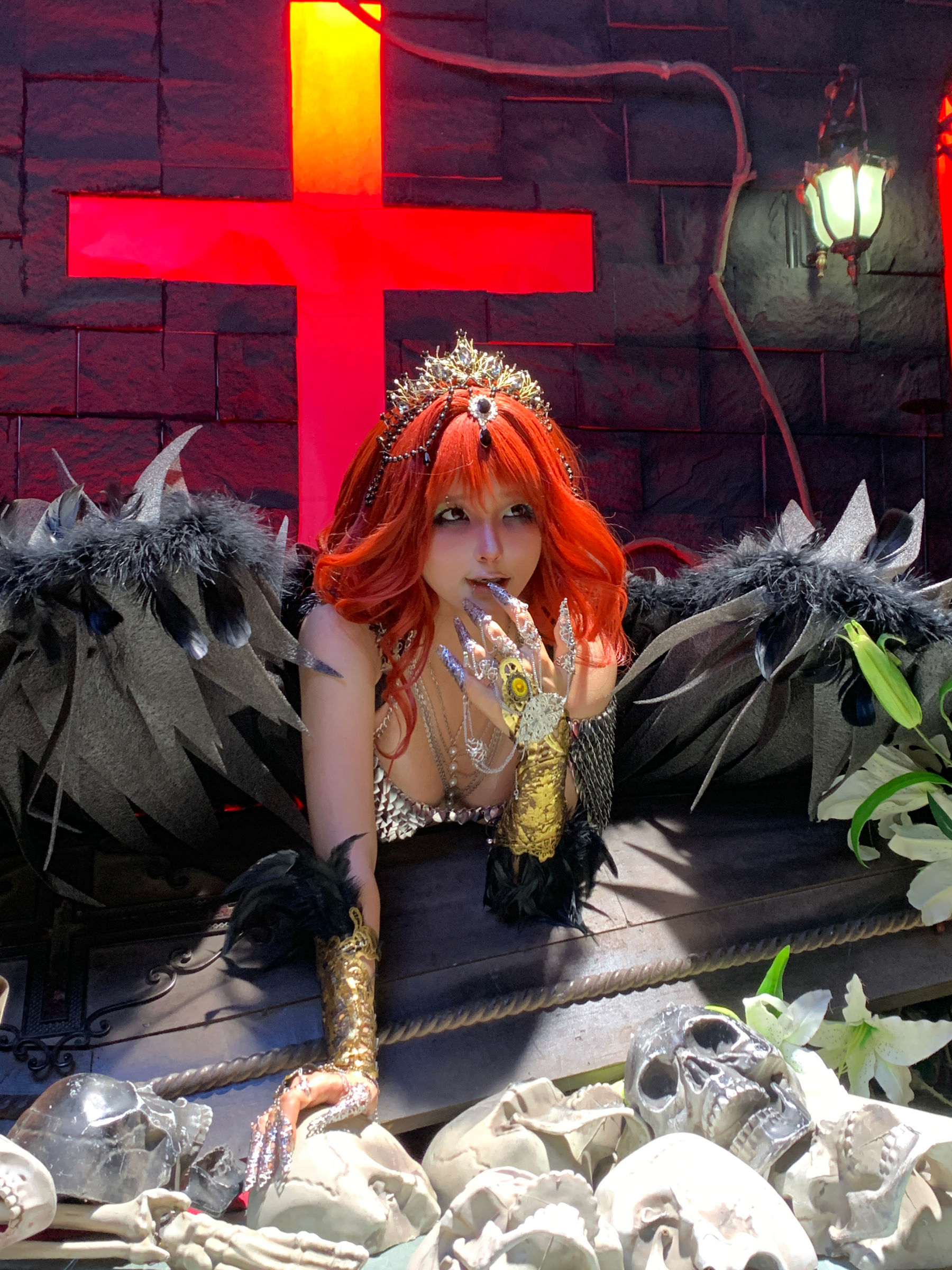 动漫博主蠢沫沫 - 黑天使/(187P)