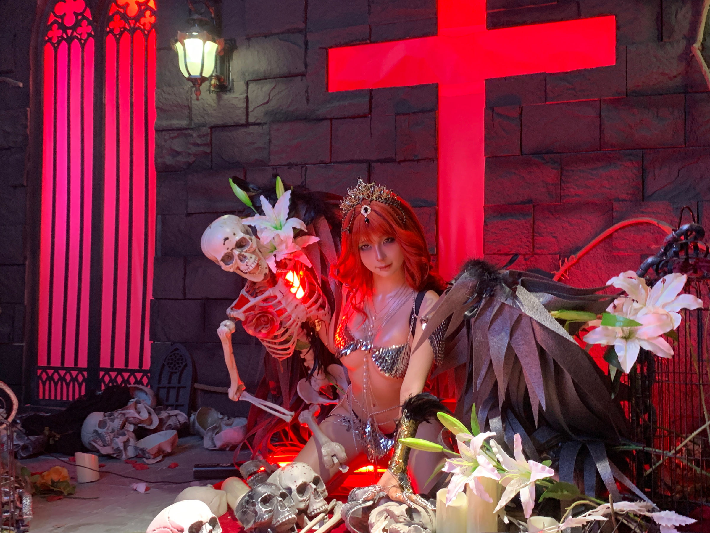 动漫博主蠢沫沫 - 黑天使/(187P)