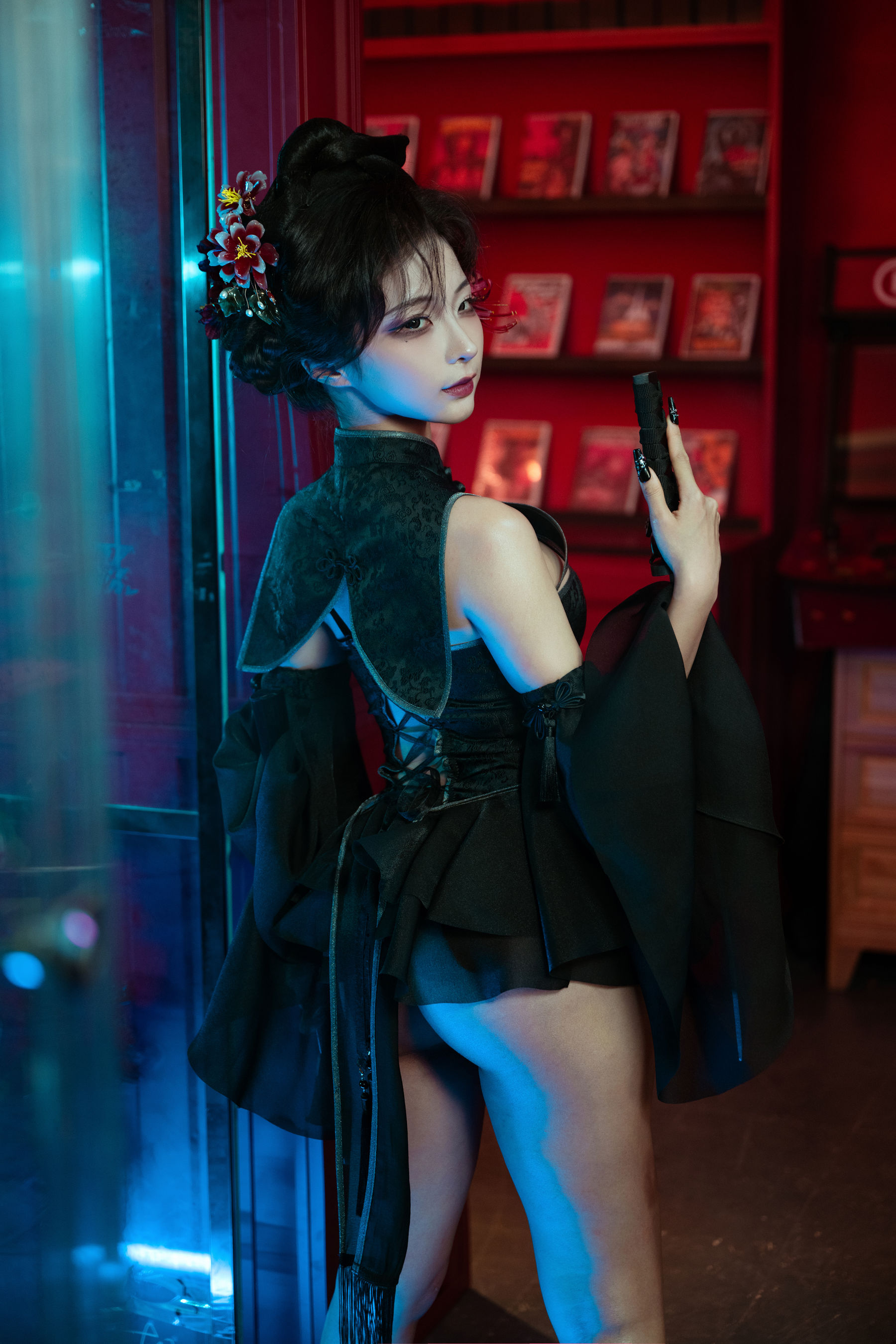 动漫博主蠢沫沫 - 蔻 少女后庭/(64P)