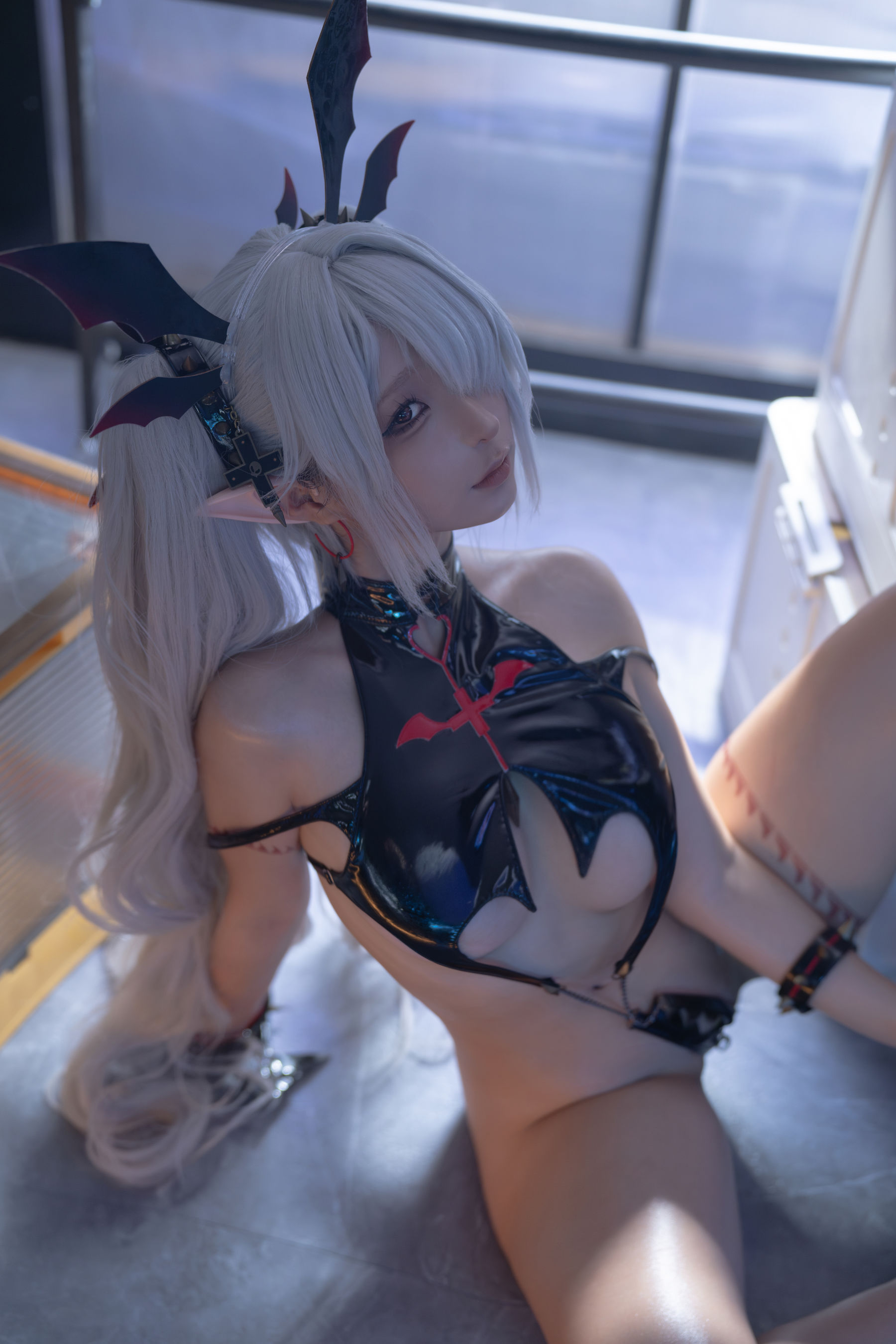 动漫博主蠢沫沫 - 银镜伊织/(132P)