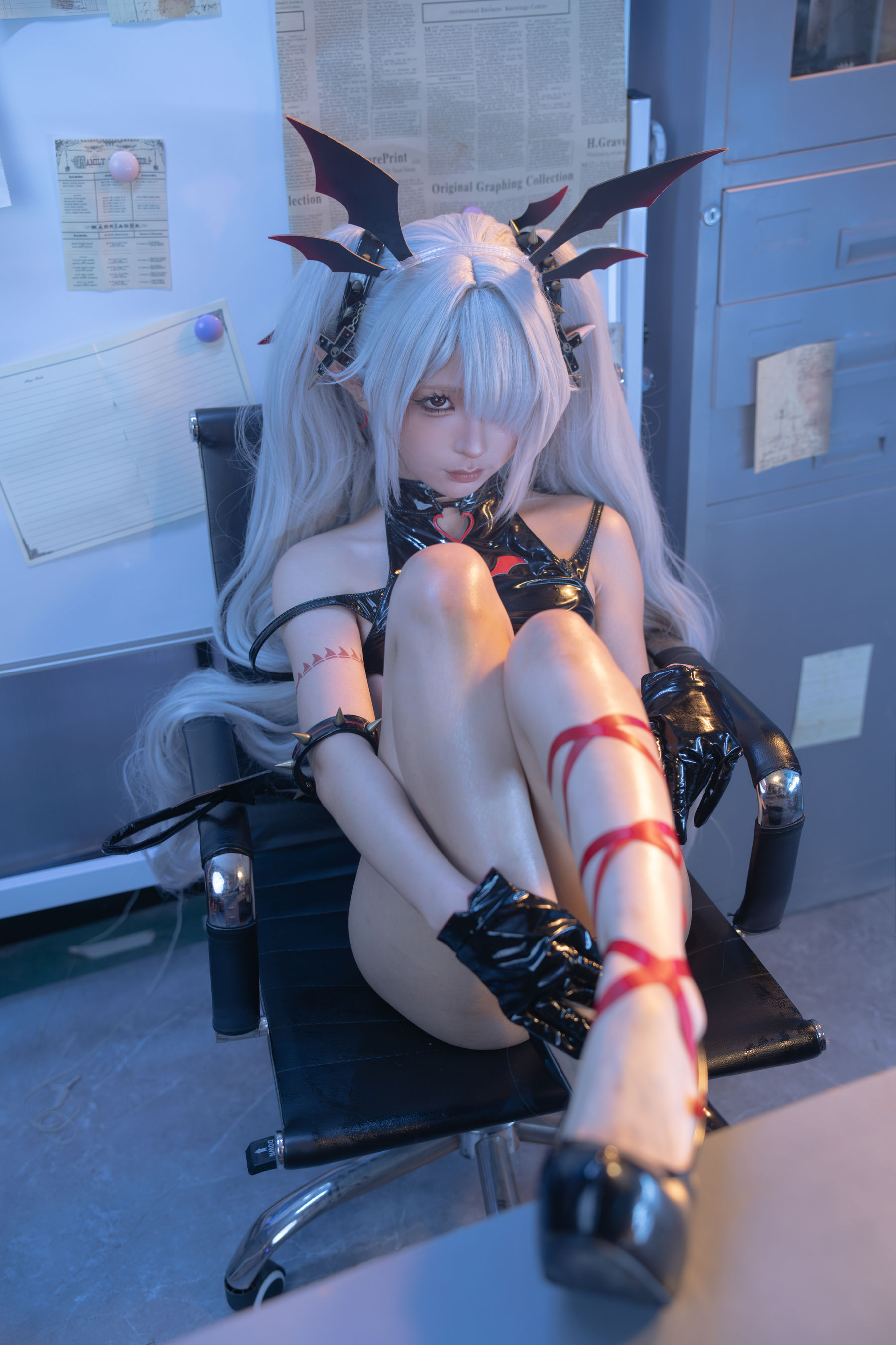 动漫博主蠢沫沫 - 银镜伊织/(132P)