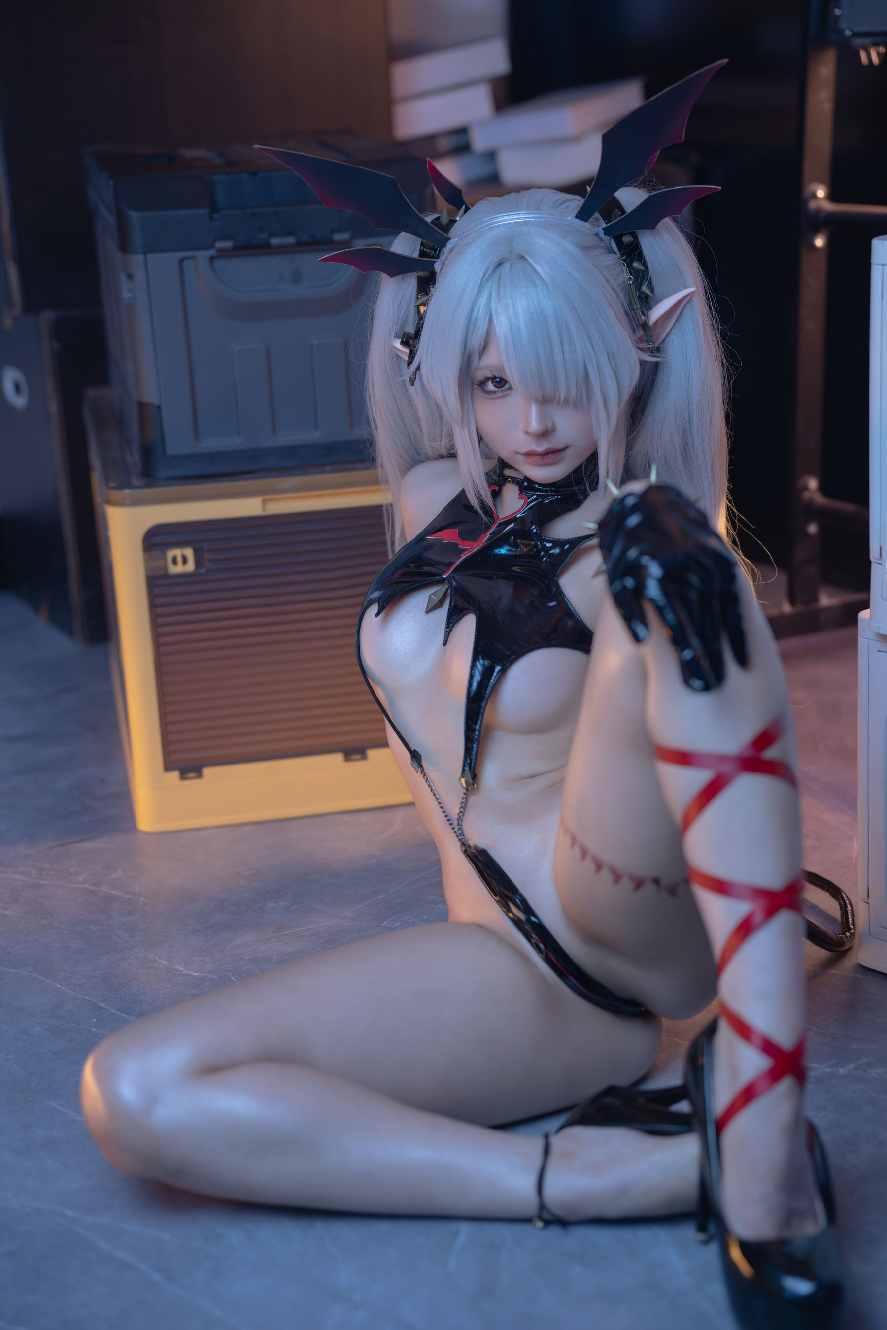 动漫博主蠢沫沫 - 银镜伊织/(132P)