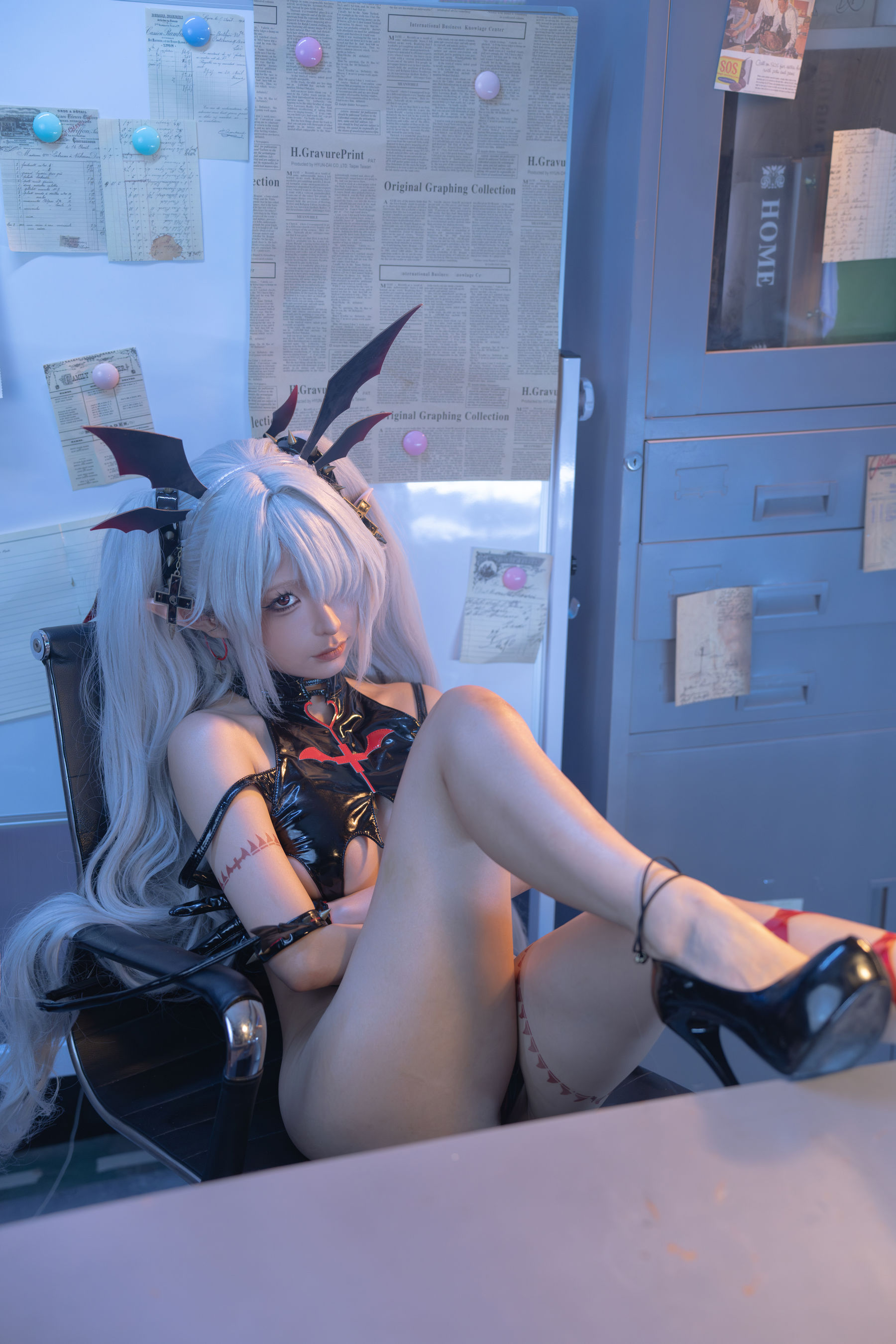 动漫博主蠢沫沫 - 银镜伊织/(132P)