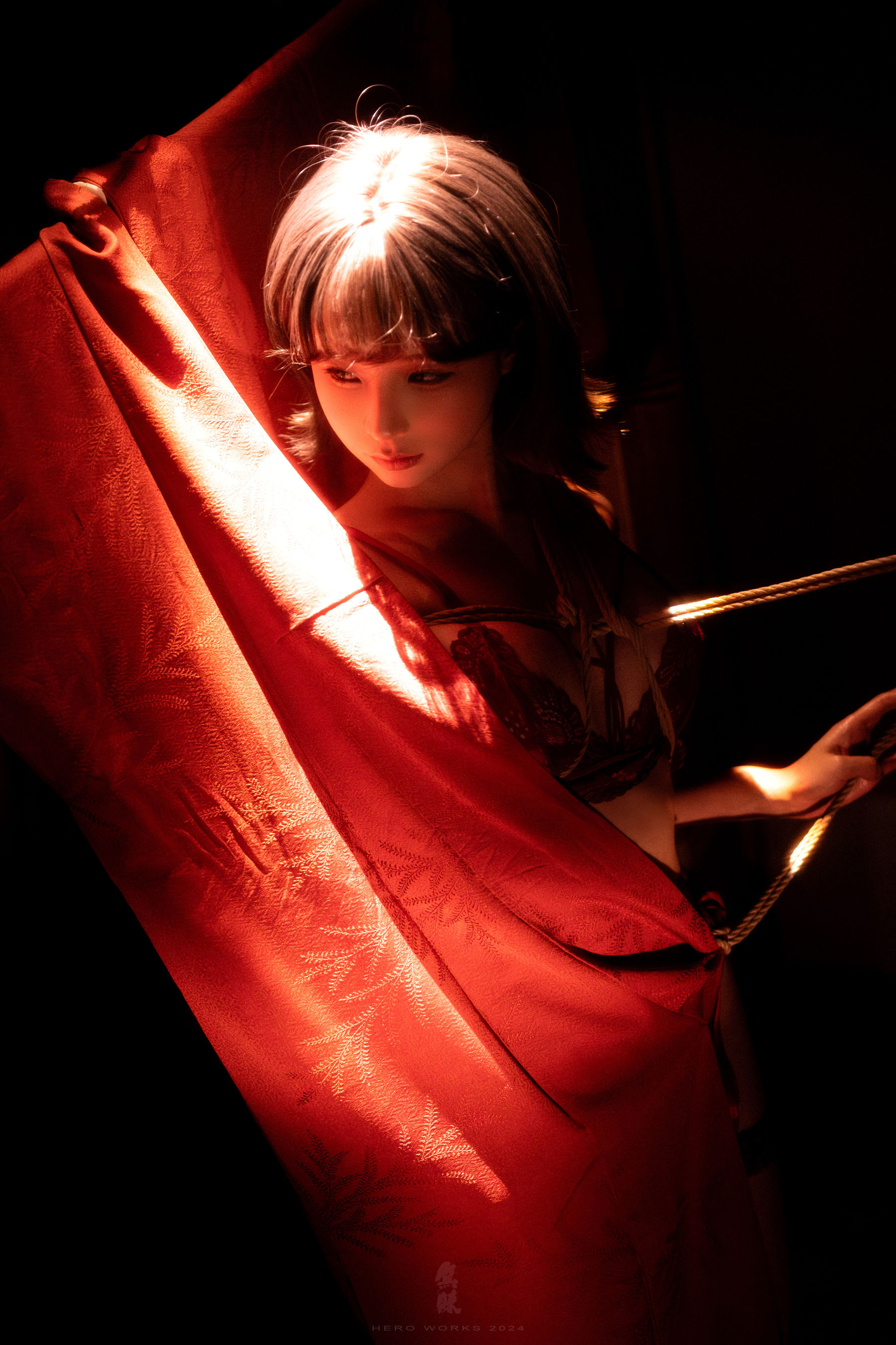 动漫博主蠢沫沫 - 绳/(23P)