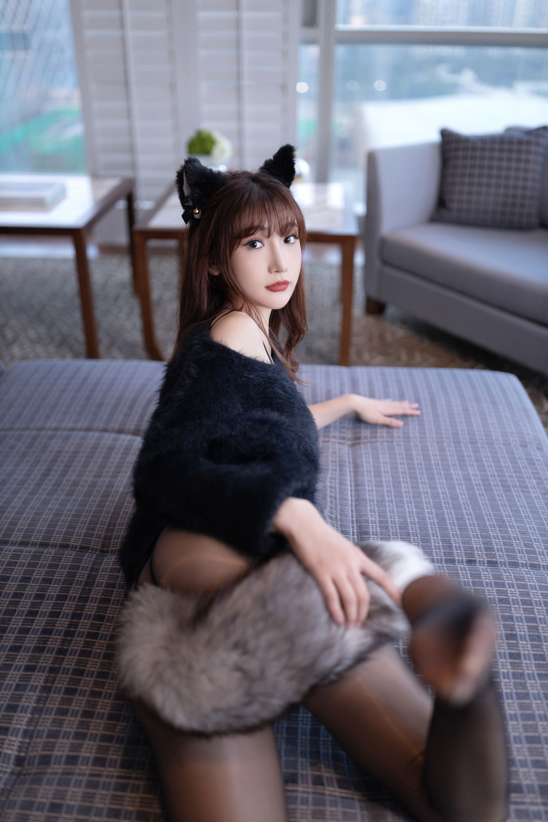 陆萱萱 - 魅惑黑丝/(90P)
