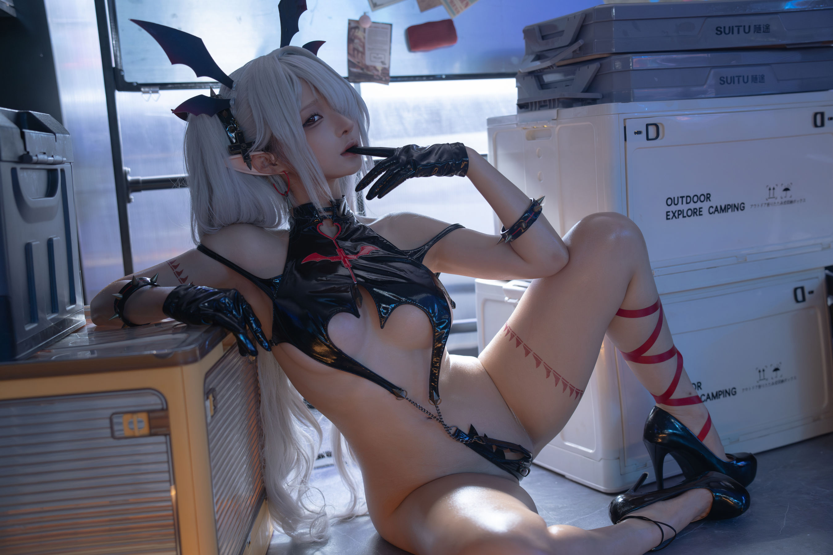 动漫博主蠢沫沫 - 银镜伊织/(132P)