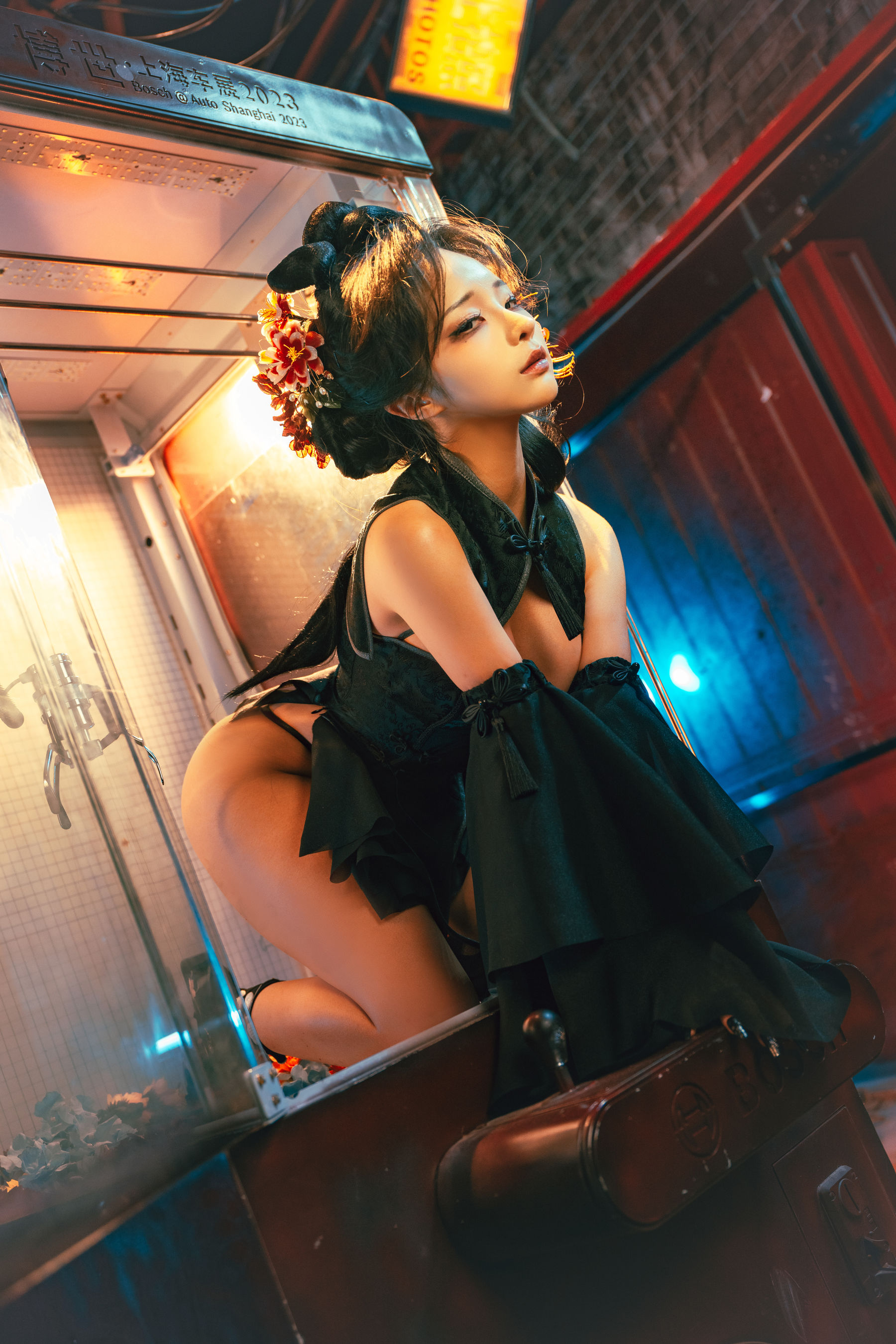 动漫博主蠢沫沫 - 蔻 少女后庭/(64P)
