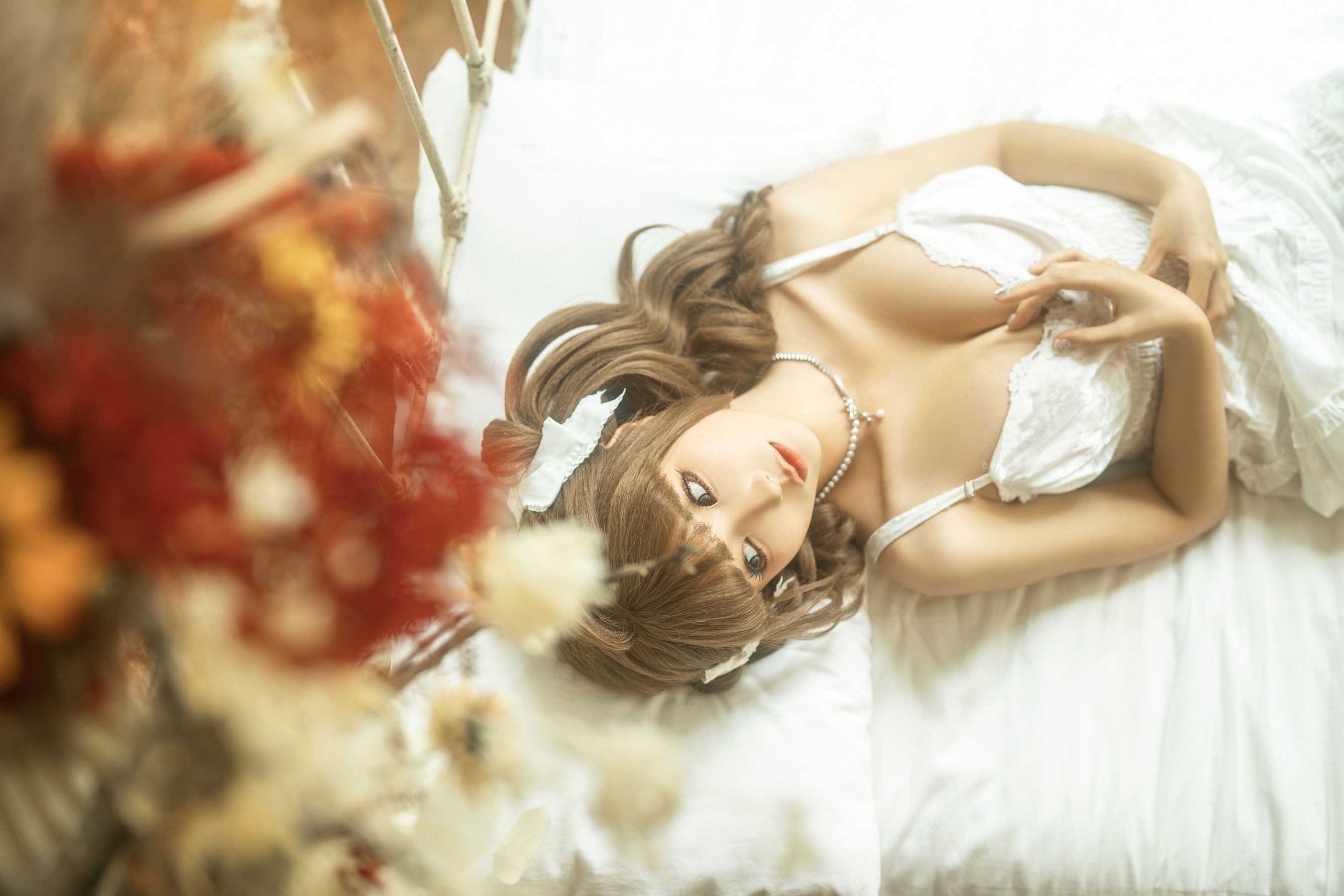 动漫博主蠢沫沫 - 花床/(34P)