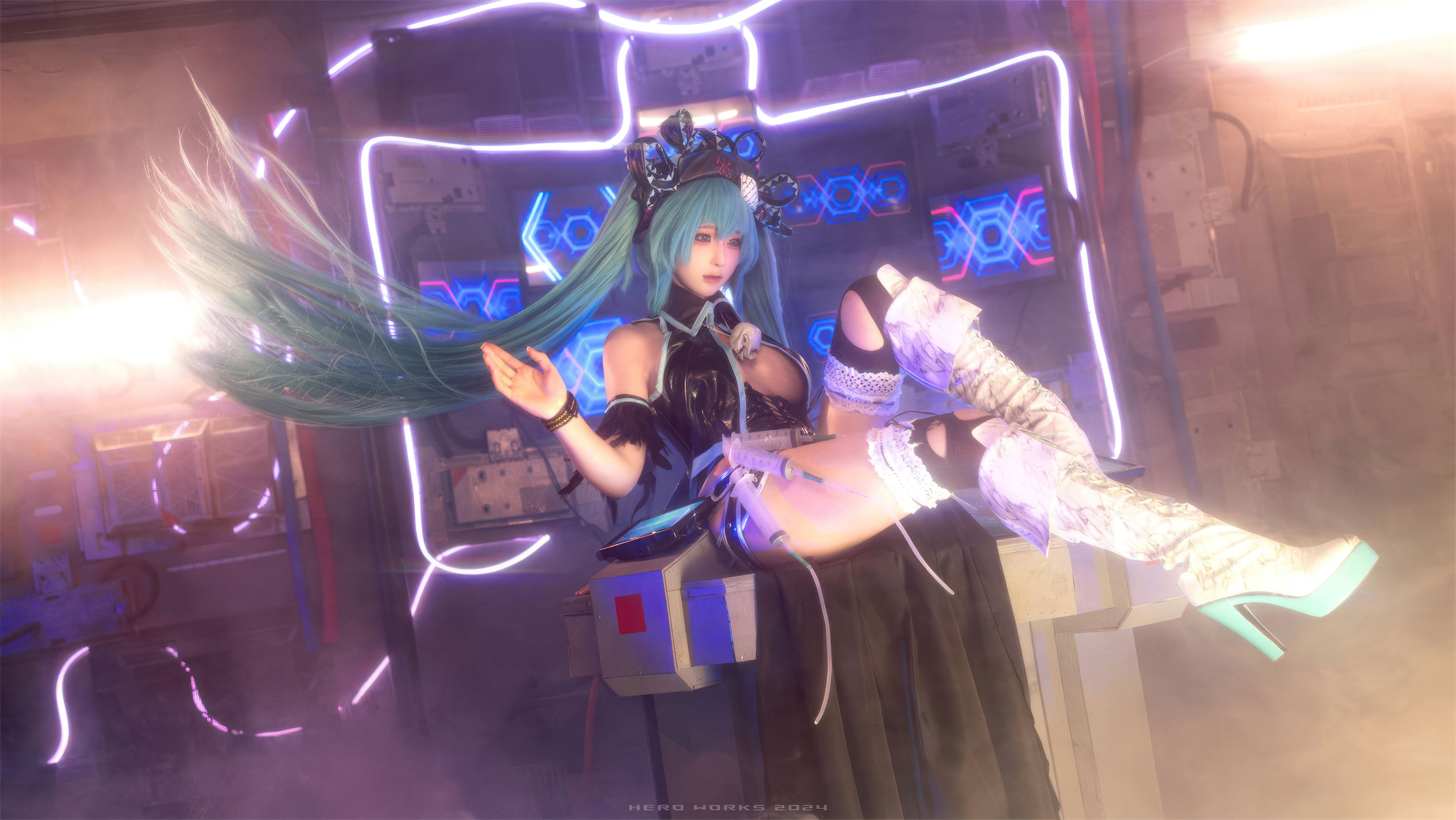 动漫博主蠢沫沫 - 骸音/(21P)