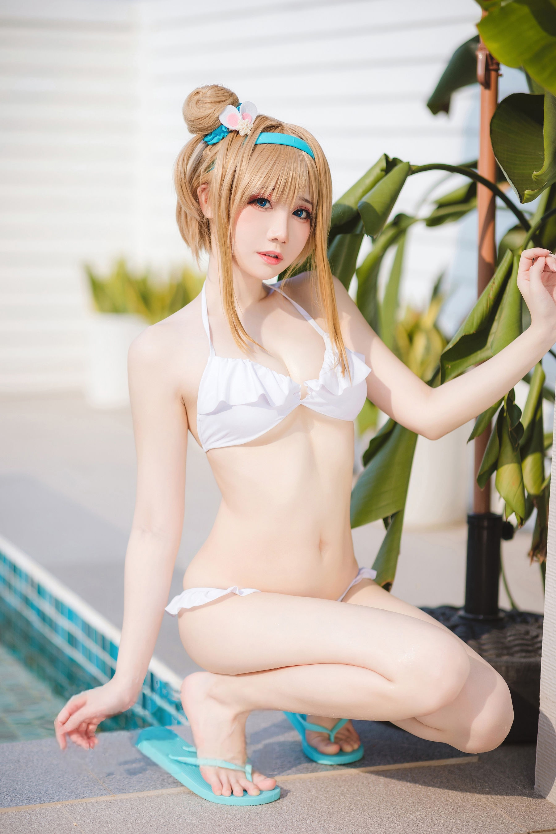 焖焖碳 - 少女前线 索米 泳装/(37P)