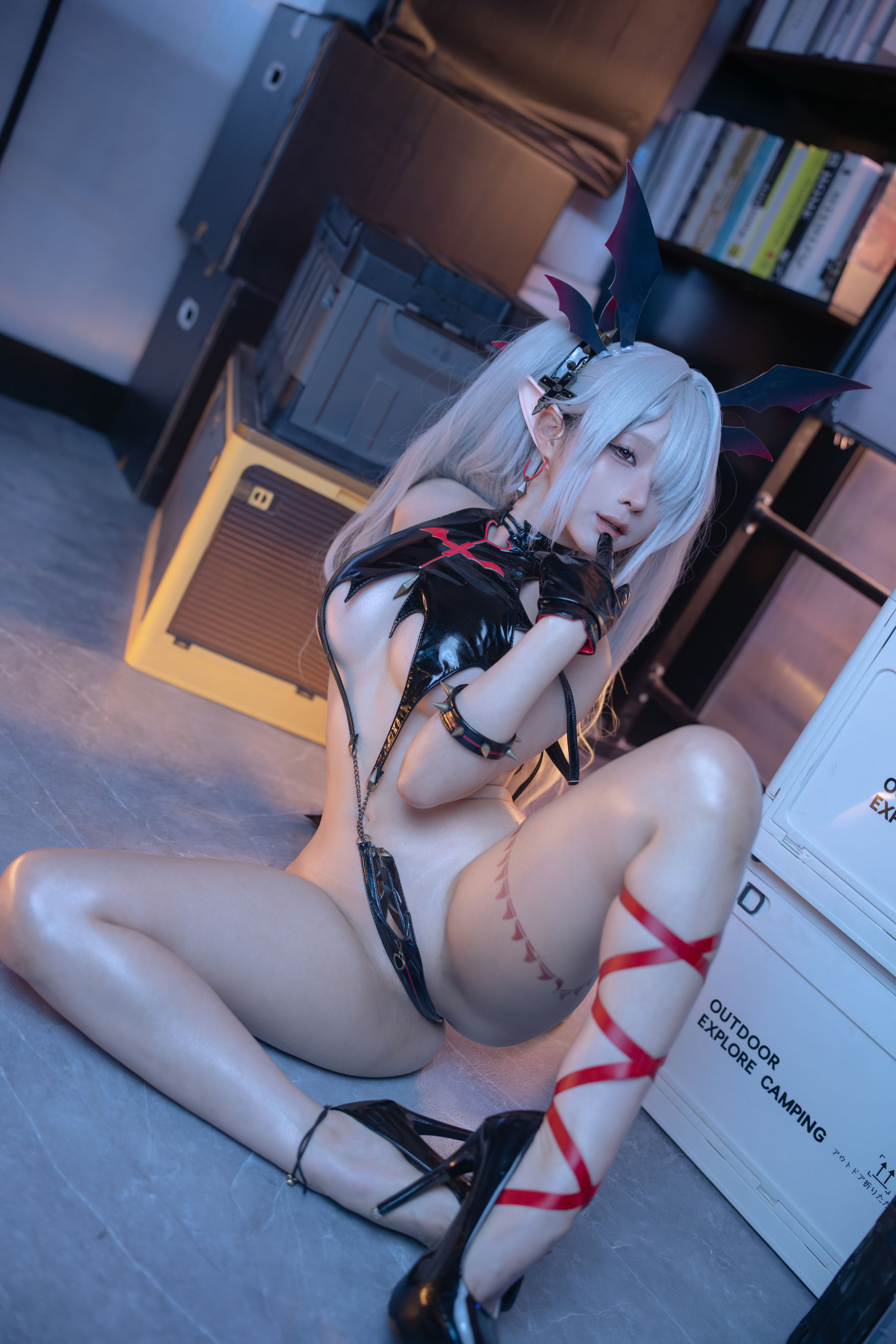 动漫博主蠢沫沫 - 银镜伊织/(132P)