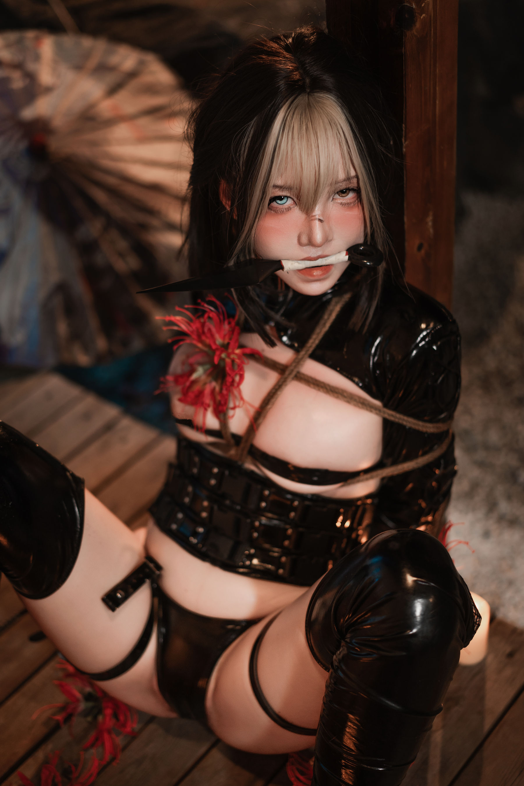 鬼马少女阿薰kaOri - 战败忍者/(94P)