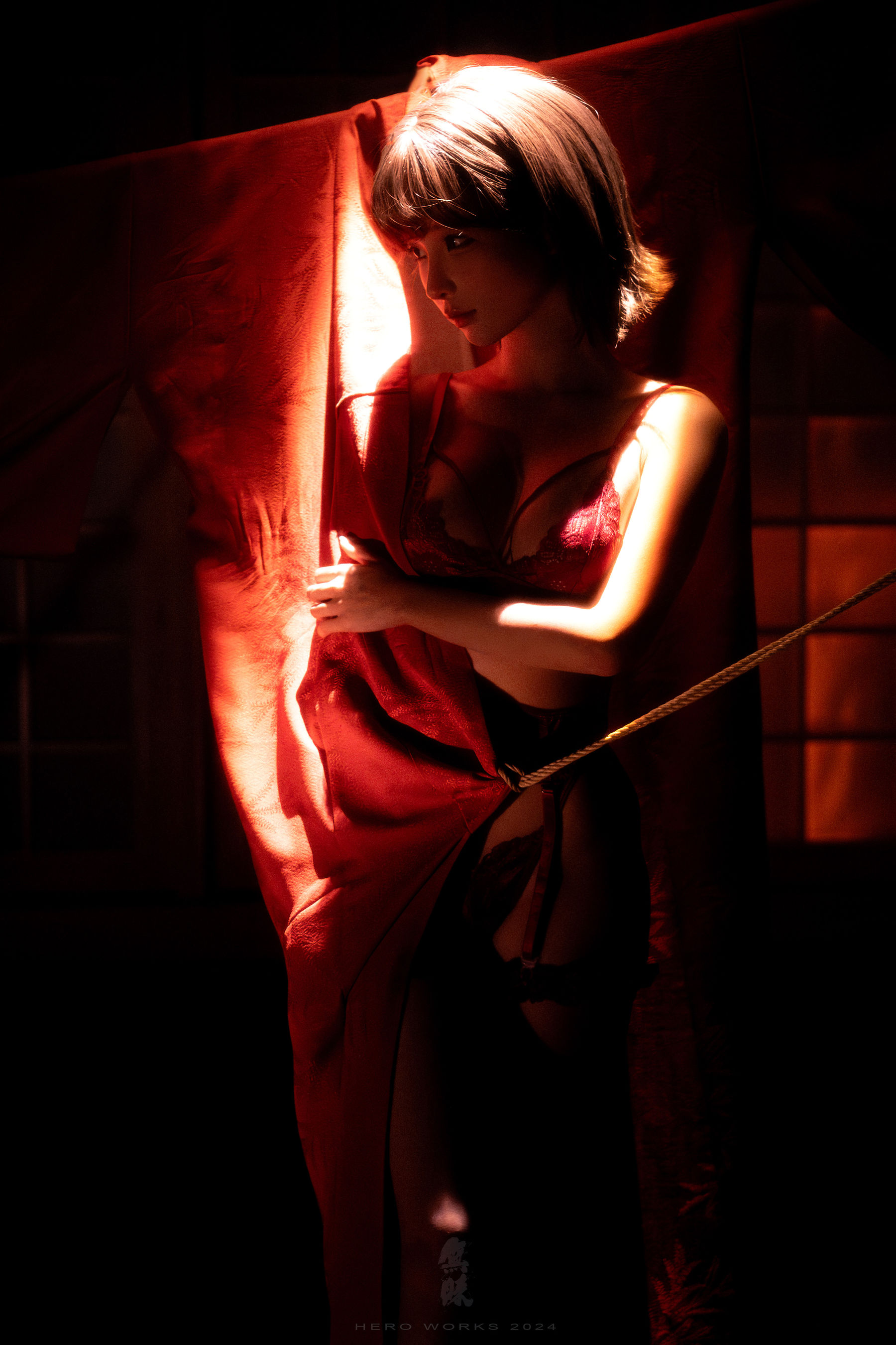 动漫博主蠢沫沫 - 绳/(23P)