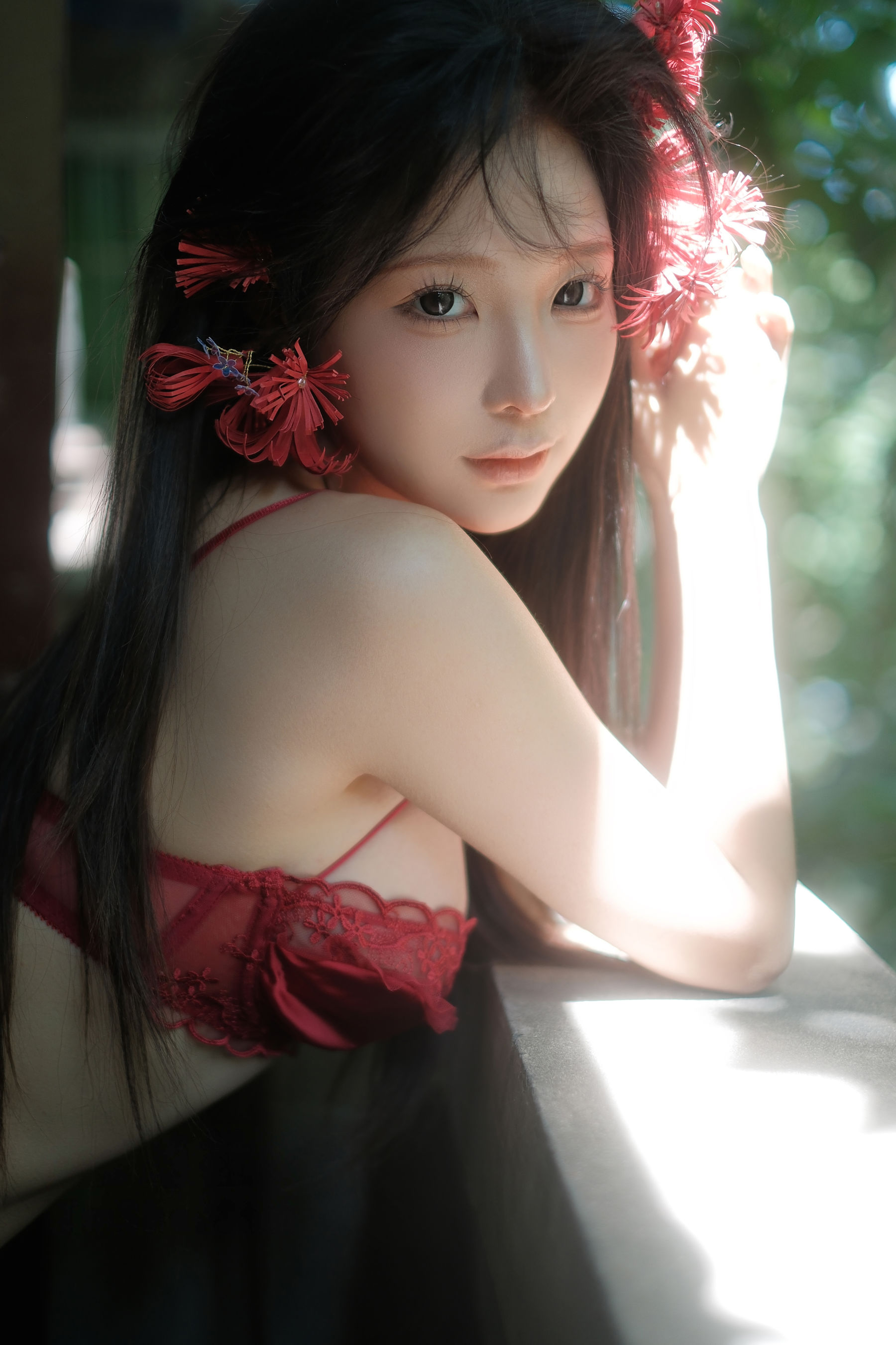 动漫博主蠢沫沫 - 红/(29P)