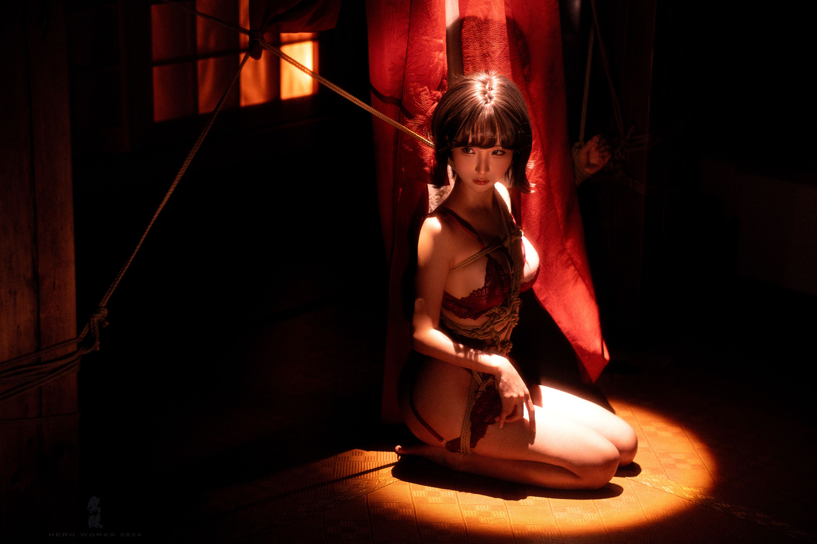 动漫博主蠢沫沫 - 绳/(23P)