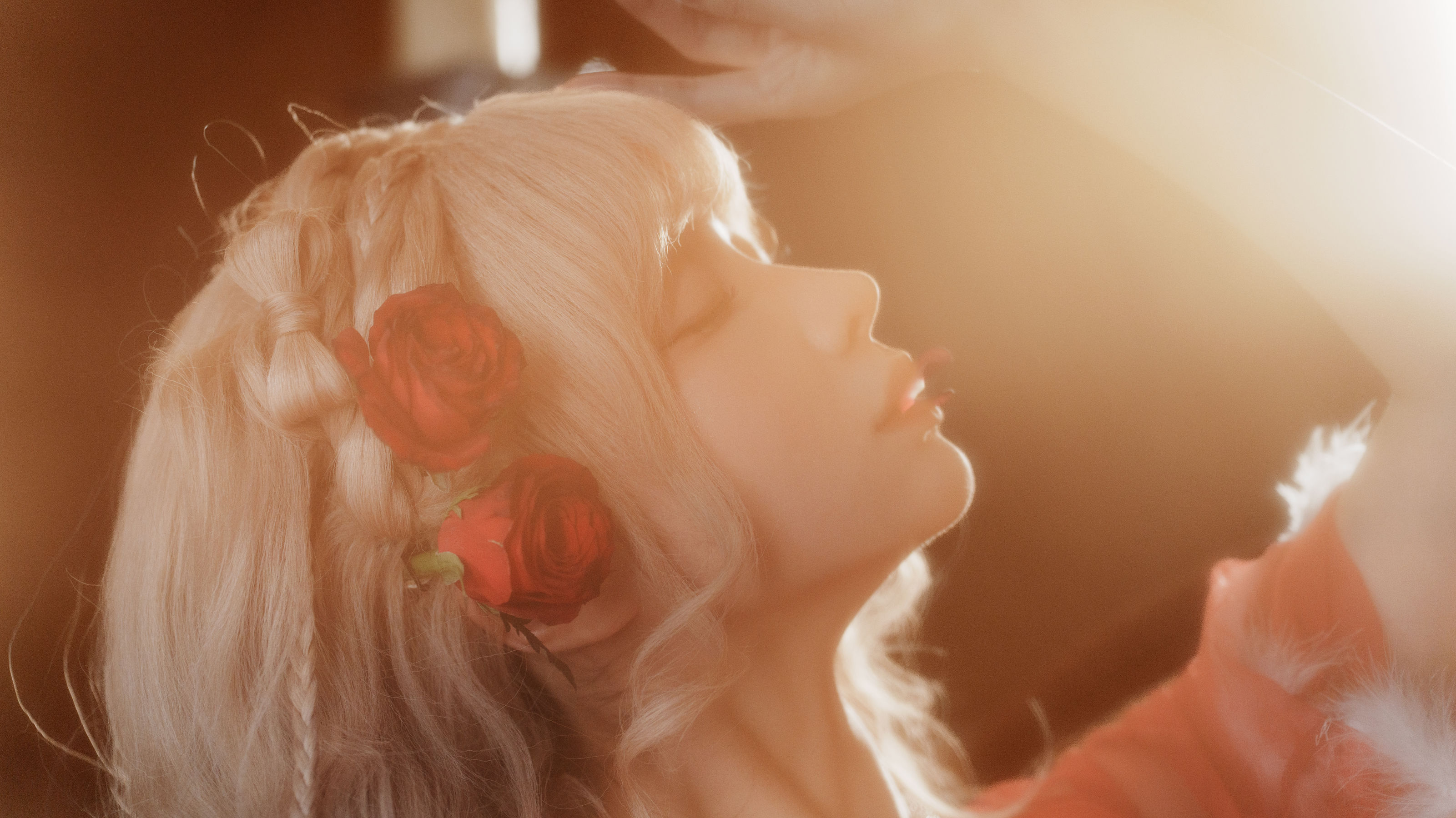 动漫博主蠢沫沫 - 黑红纱裙/(39P)