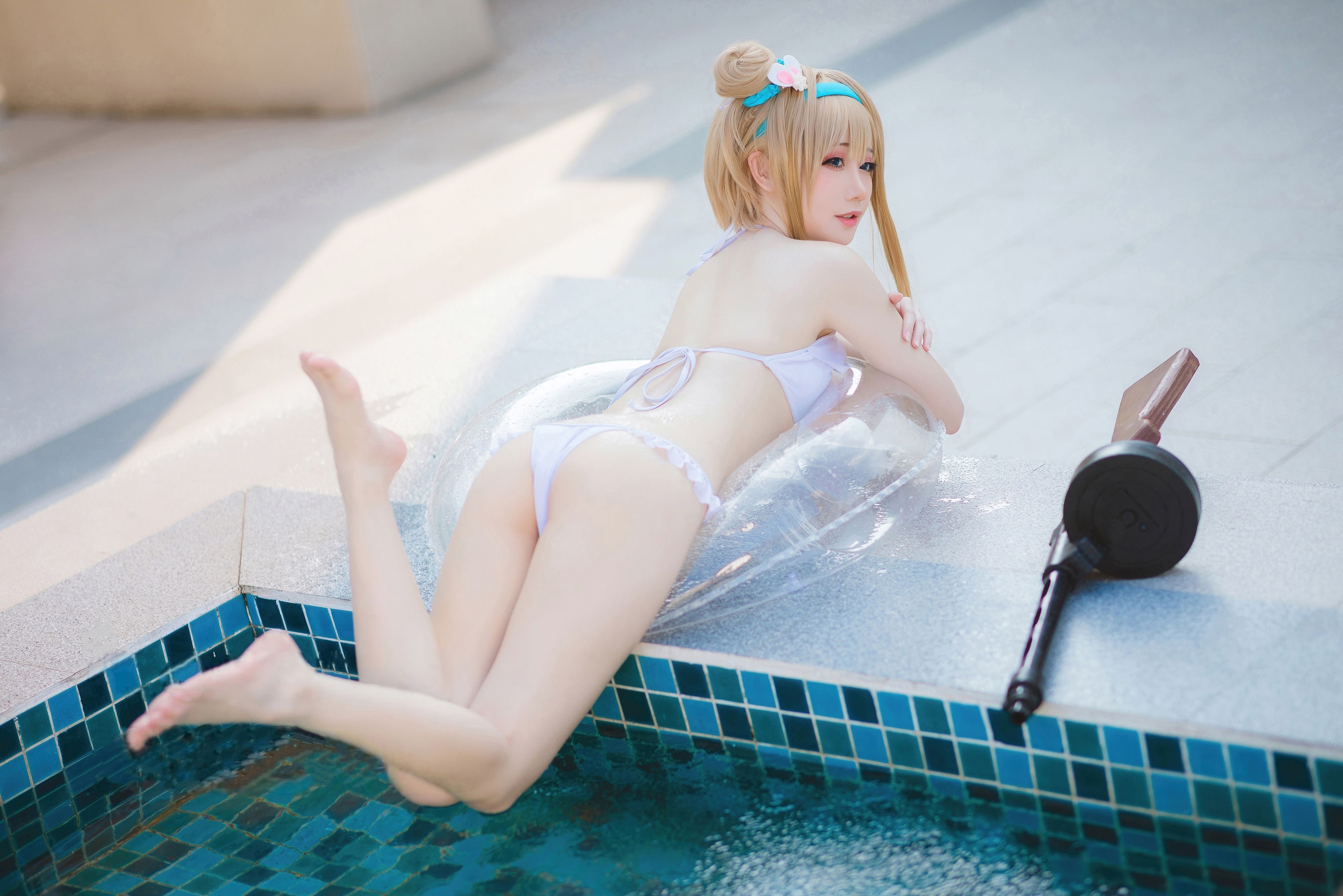 焖焖碳 - 少女前线 索米 泳装/(37P)