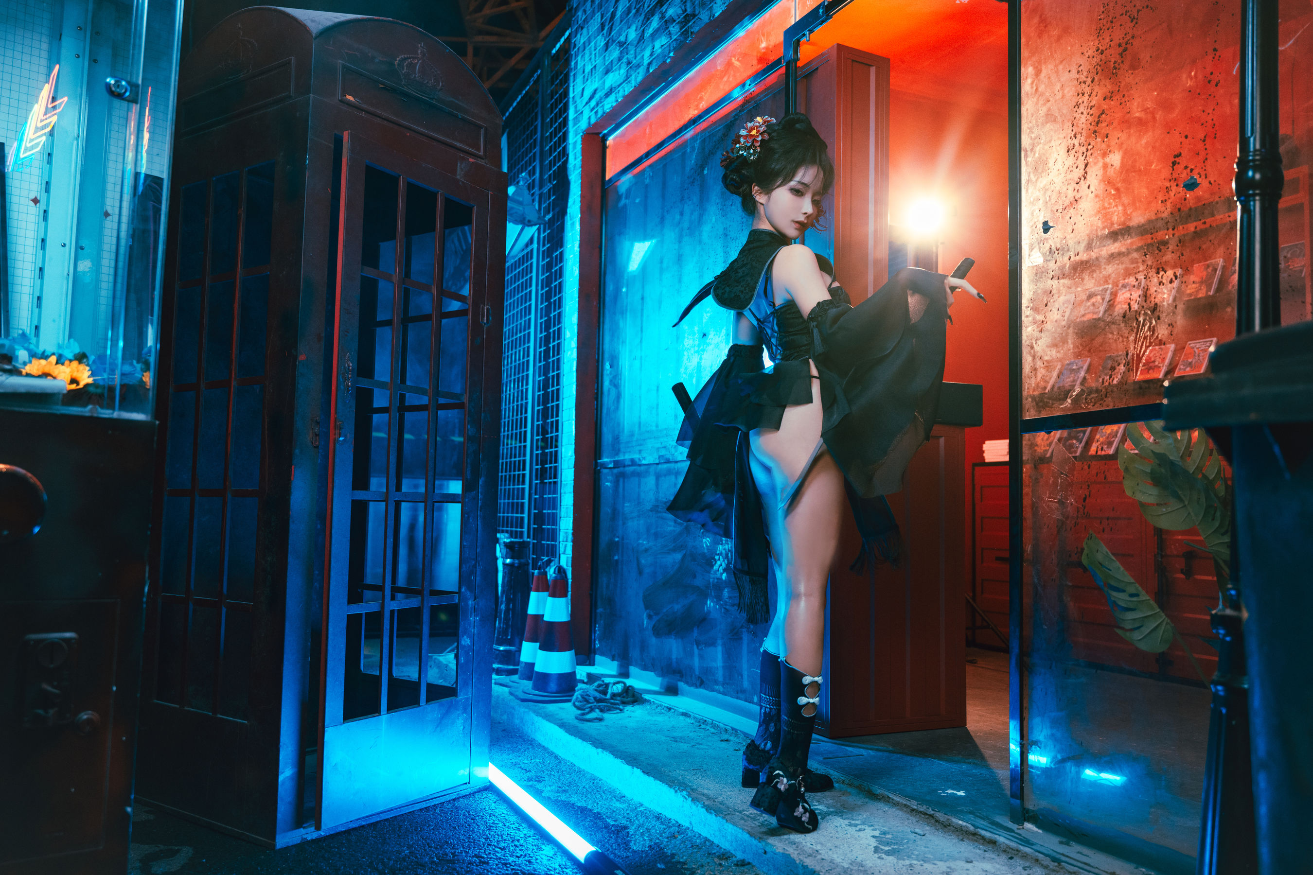 动漫博主蠢沫沫 - 蔻 少女后庭/(64P)
