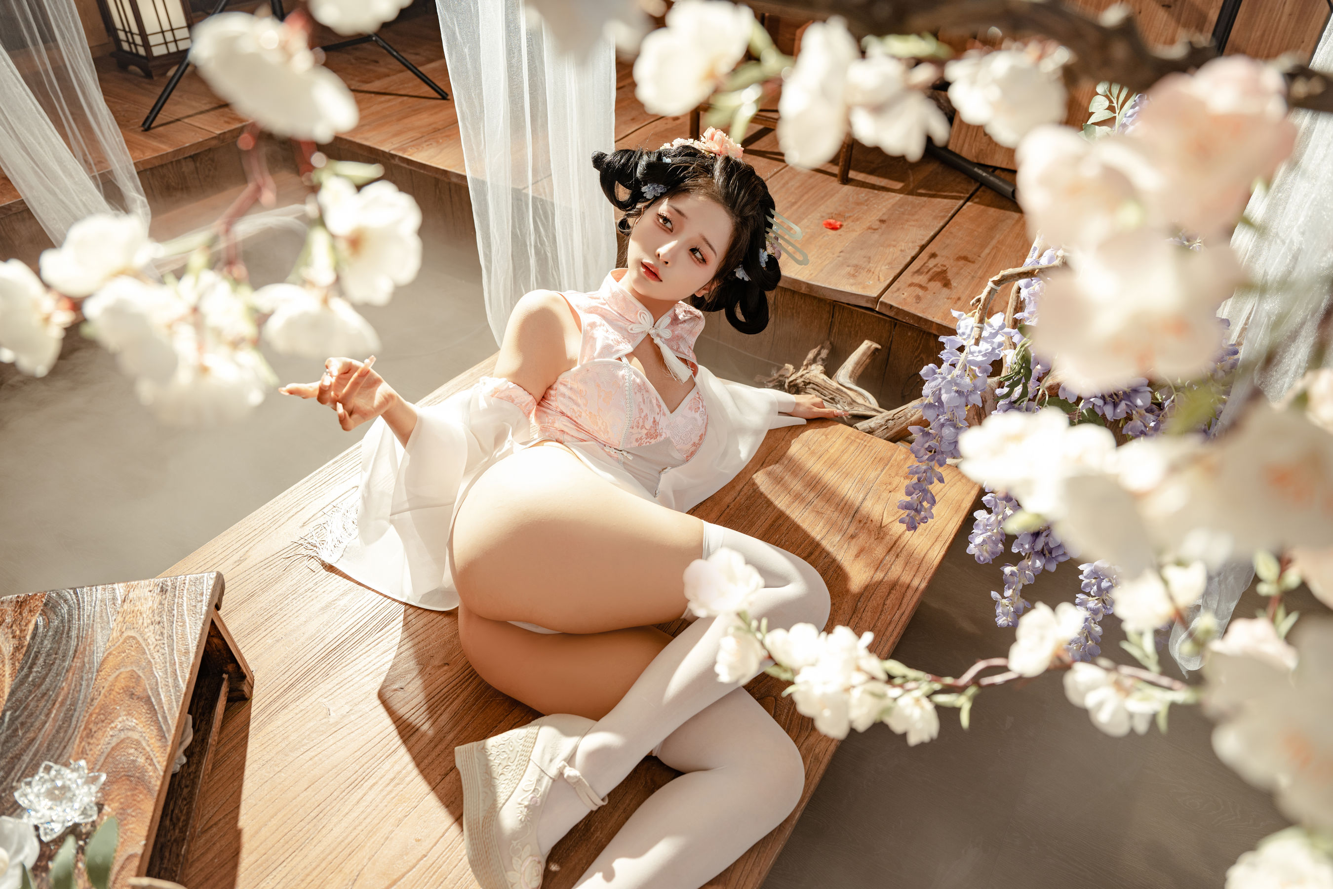 动漫博主蠢沫沫 - 蔻 少女后庭/(64P)