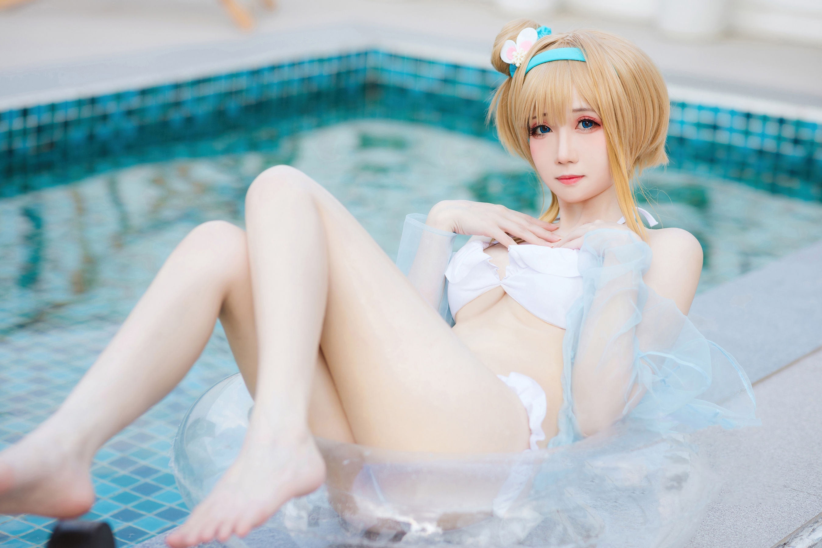 焖焖碳 - 少女前线 索米 泳装/(37P)