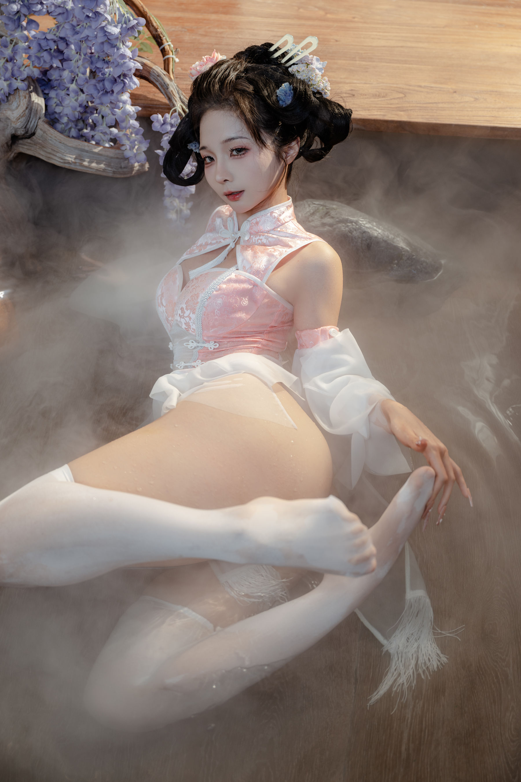 动漫博主蠢沫沫 - 蔻 少女后庭/(64P)