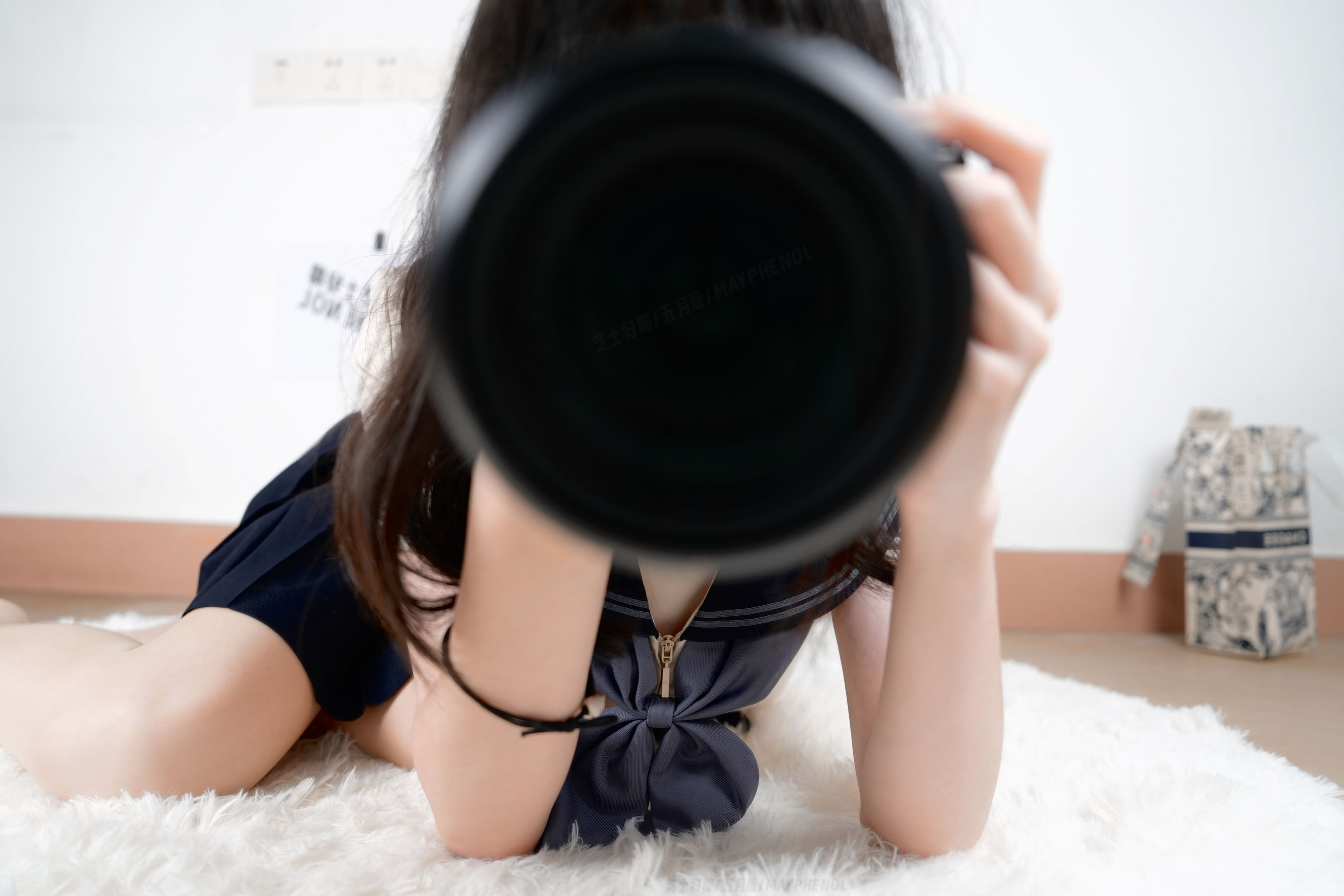 芝士好椰  - 涞觅 薄雾与水手服/(20P)