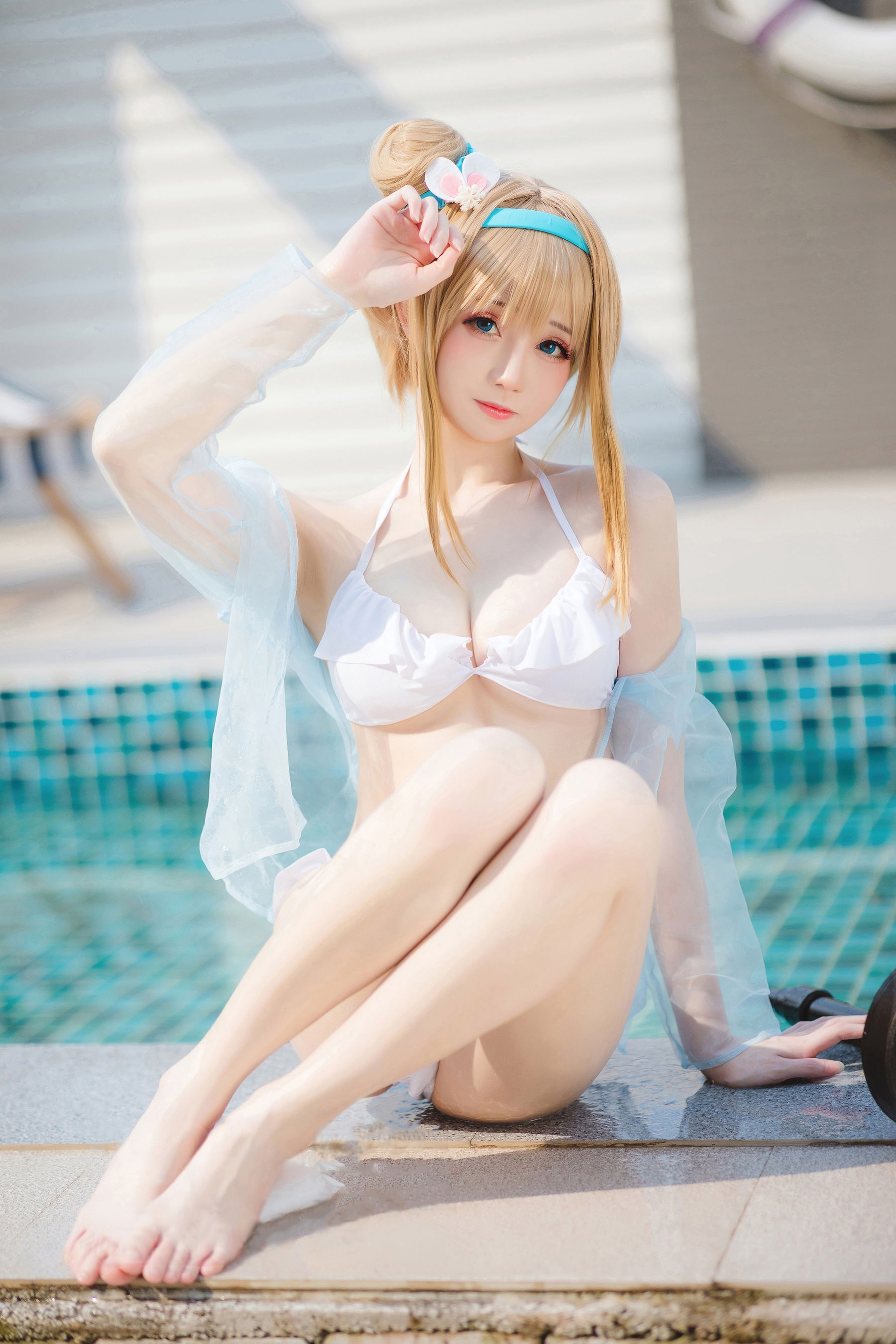焖焖碳 - 少女前线 索米 泳装/(37P)
