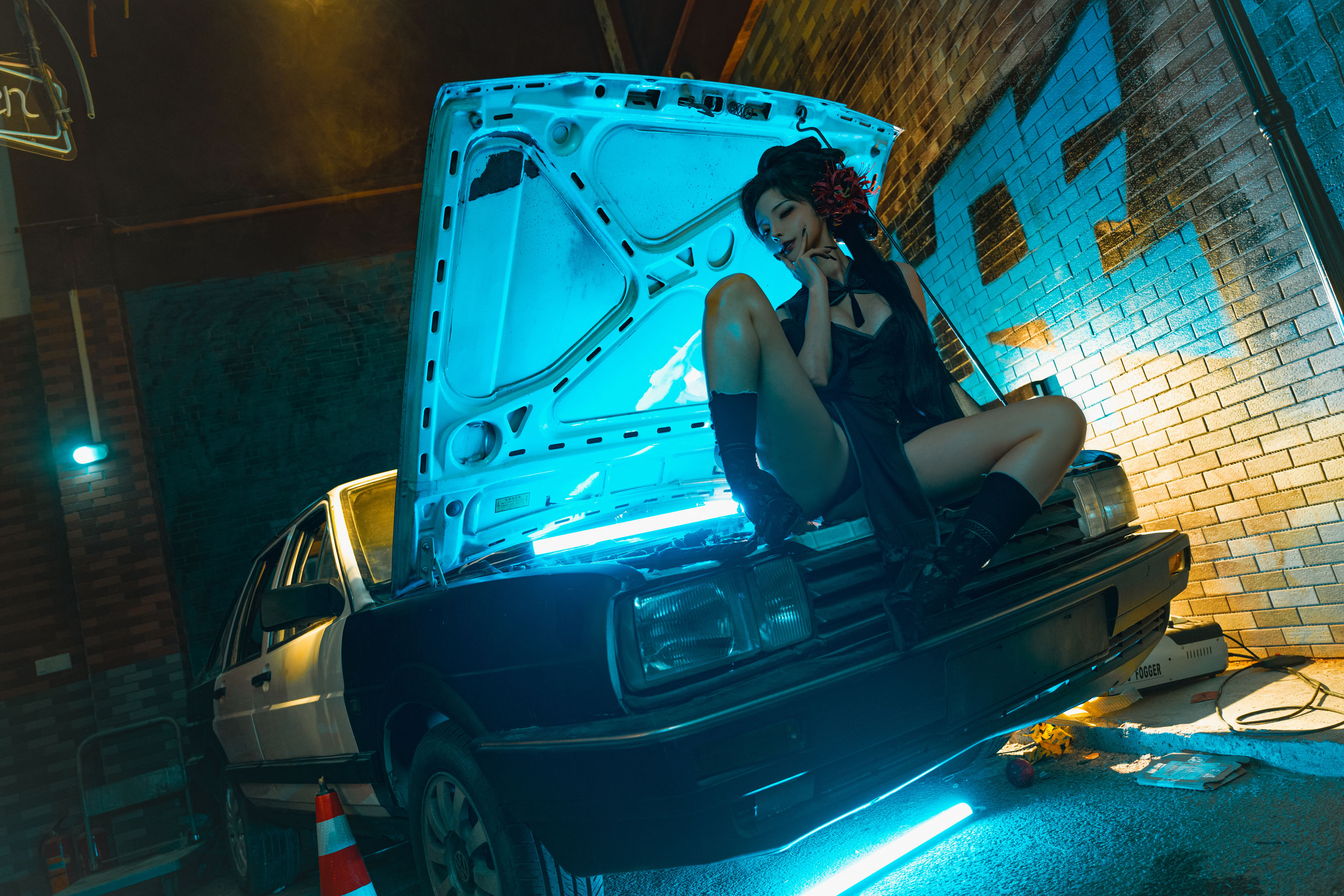动漫博主蠢沫沫 - 蔻 少女后庭/(64P)