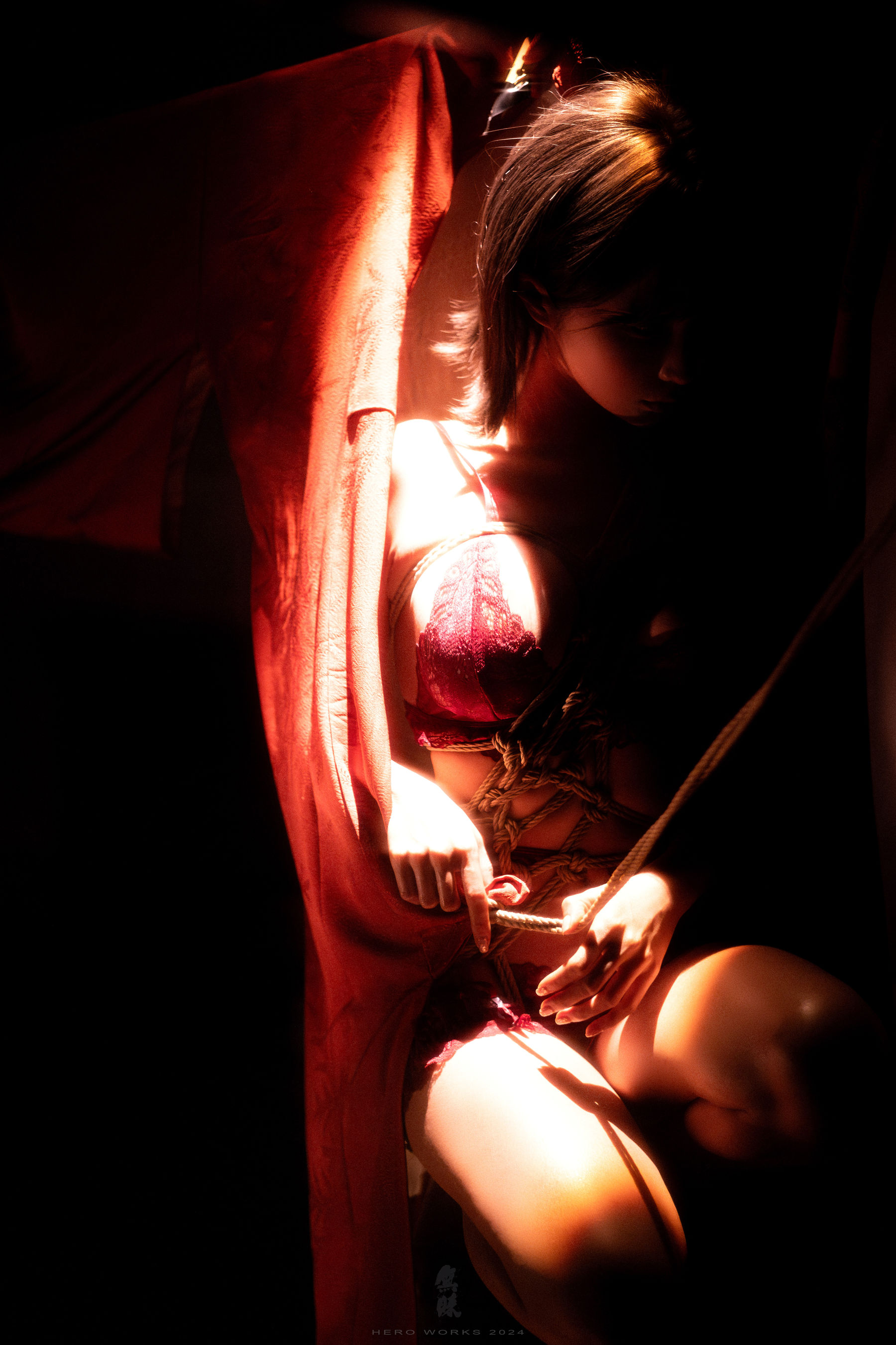 动漫博主蠢沫沫 - 绳/(23P)