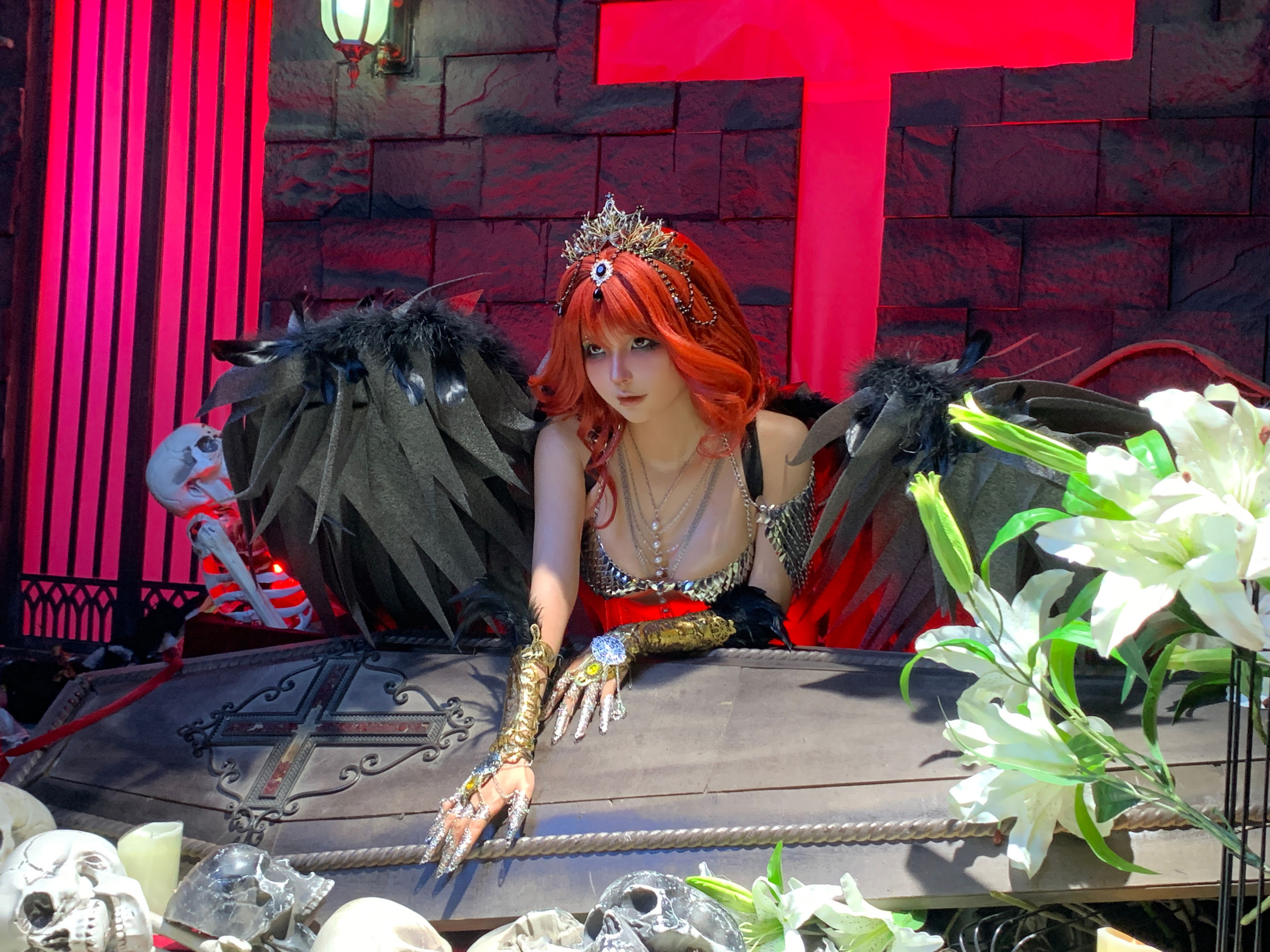 动漫博主蠢沫沫 - 黑天使/(187P)