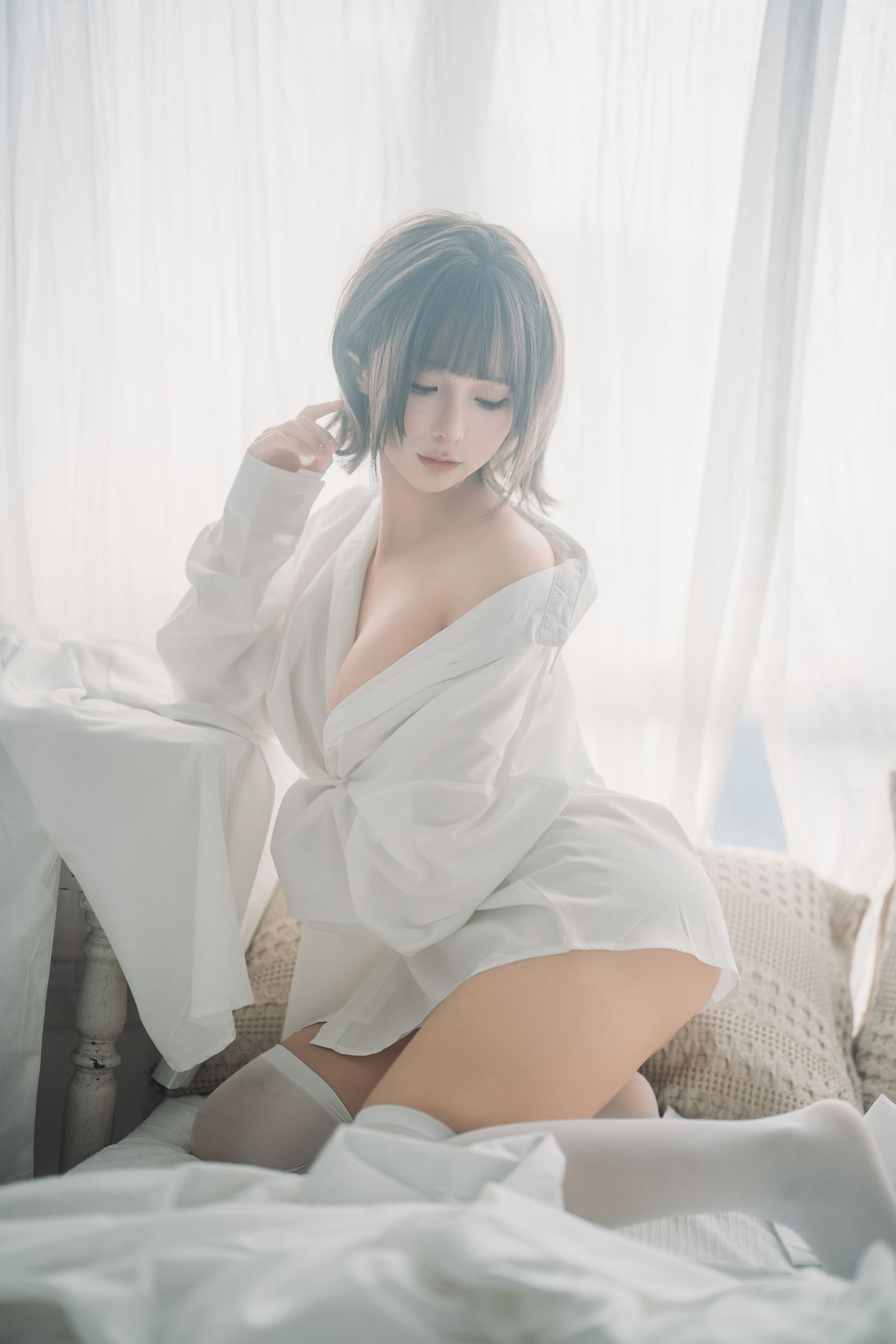 动漫博主蠢沫沫 - 衬衫窝/(42P)