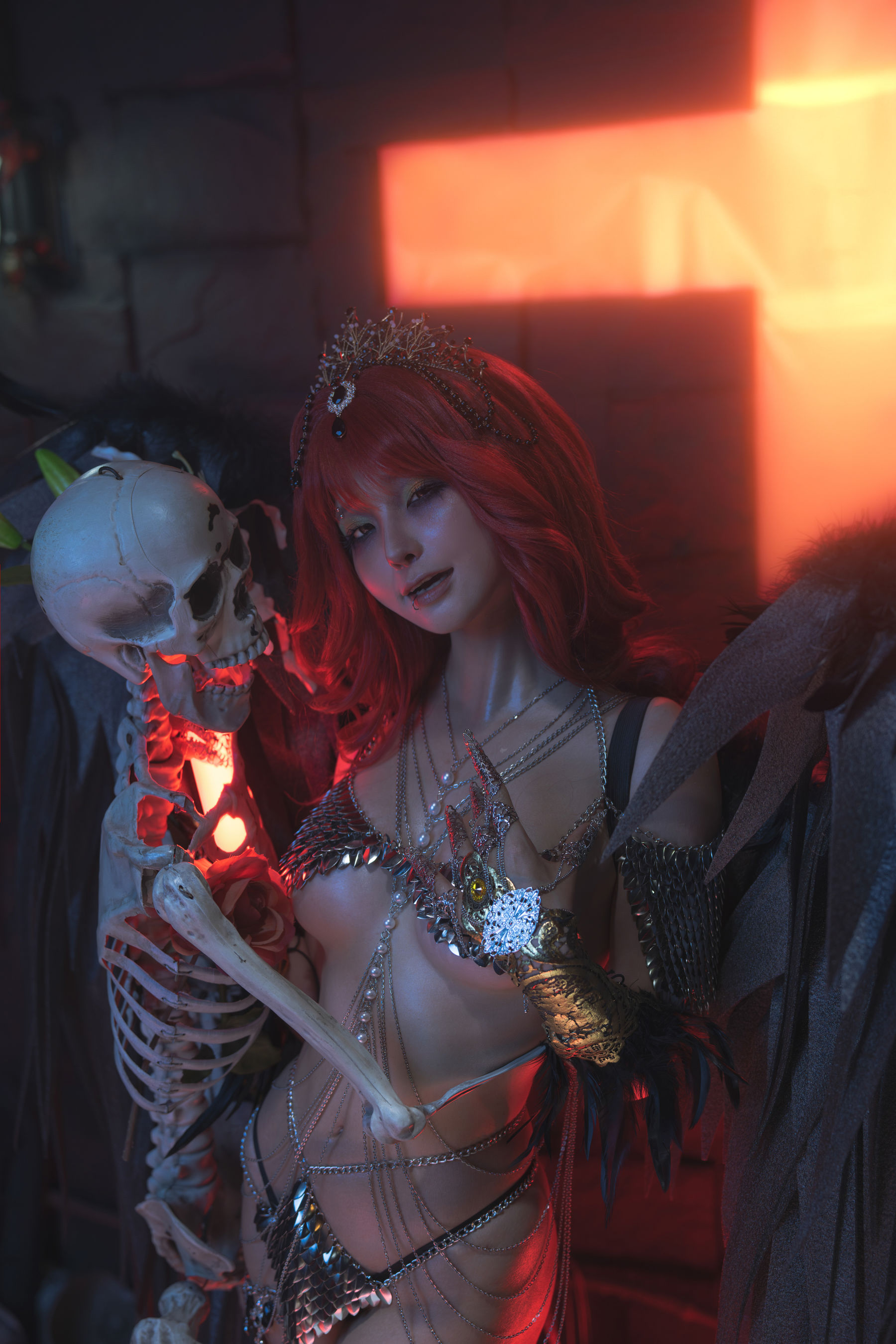 动漫博主蠢沫沫 - 黑天使/(187P)