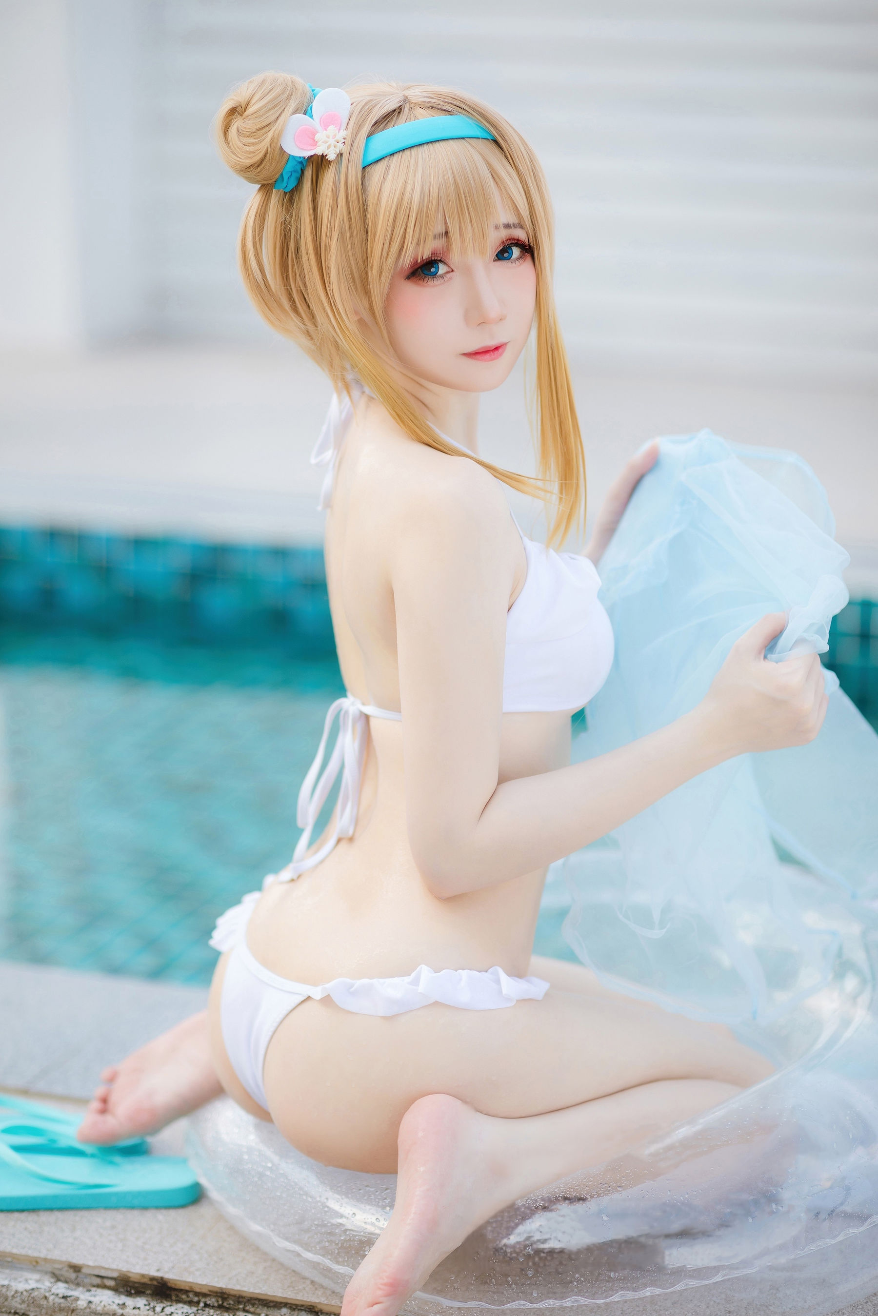 焖焖碳 - 少女前线 索米 泳装/(37P)