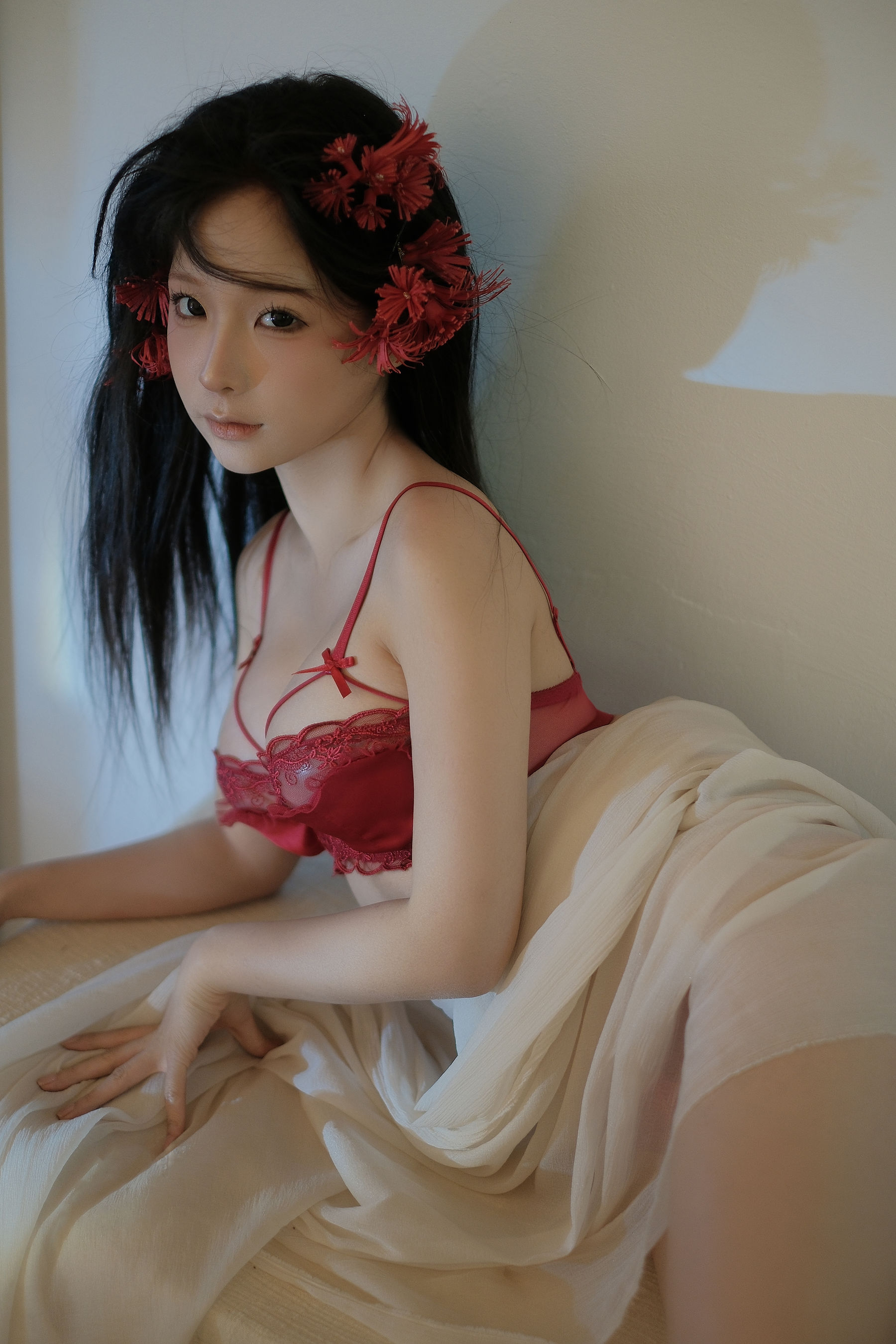 动漫博主蠢沫沫 - 红/(29P)