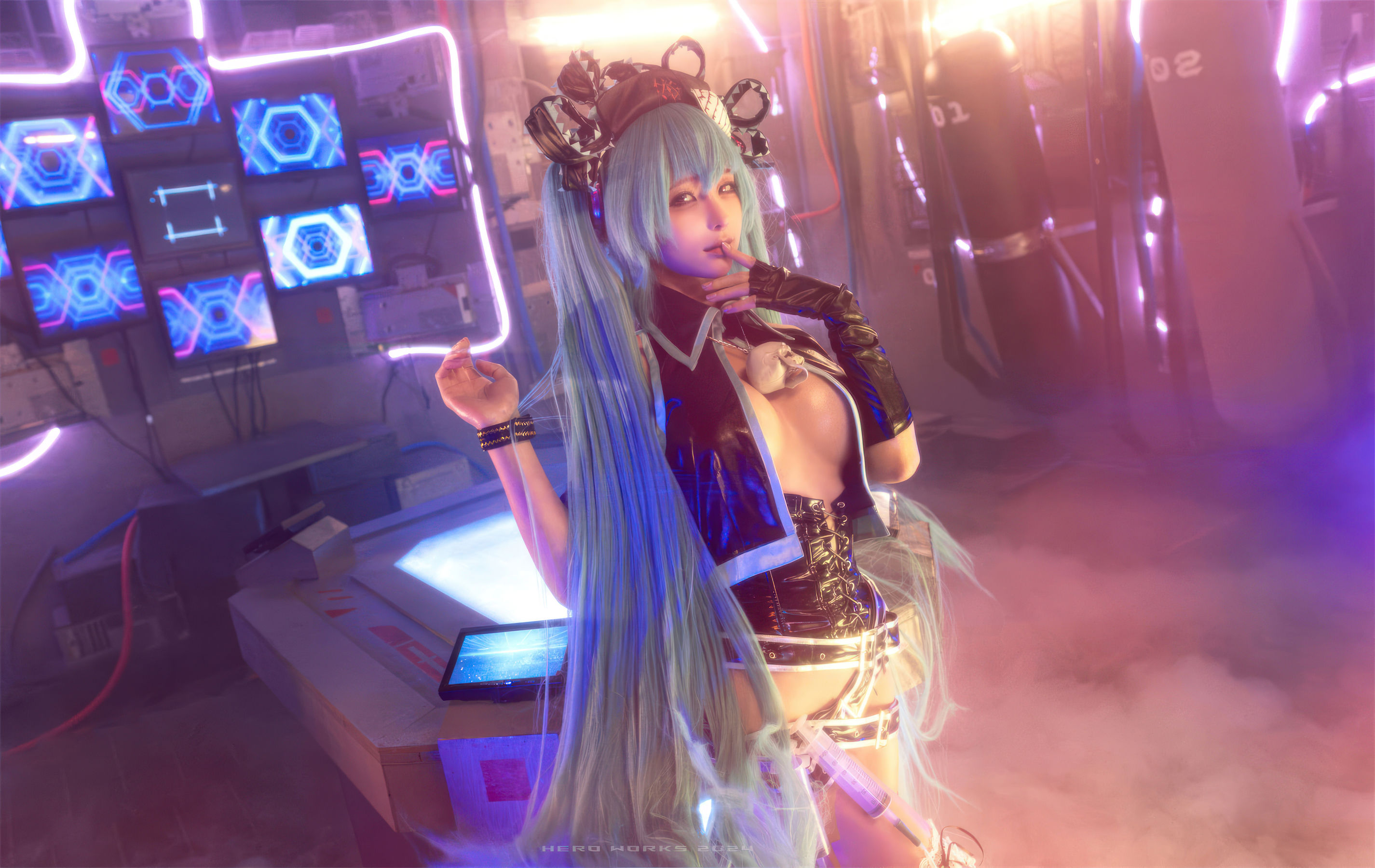 动漫博主蠢沫沫 - 骸音/(21P)