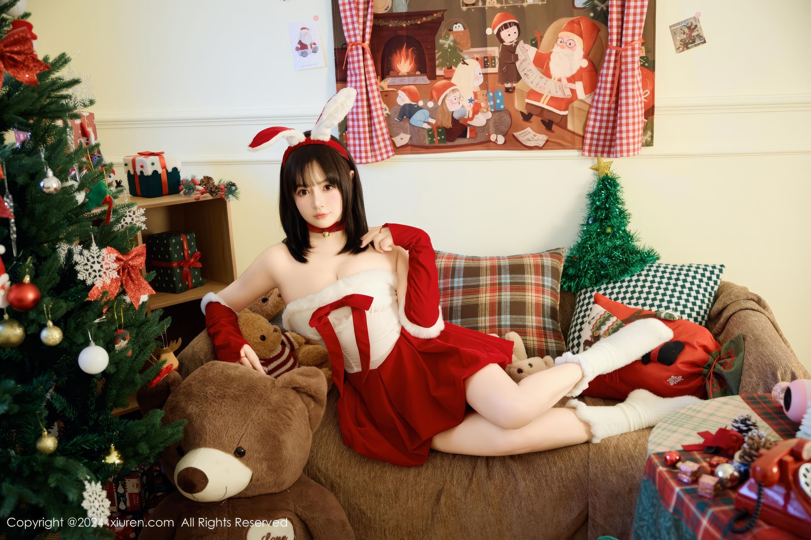 [秀人XiuRen] 2024.12.25 No.9656 养乐多Doll/(53P)