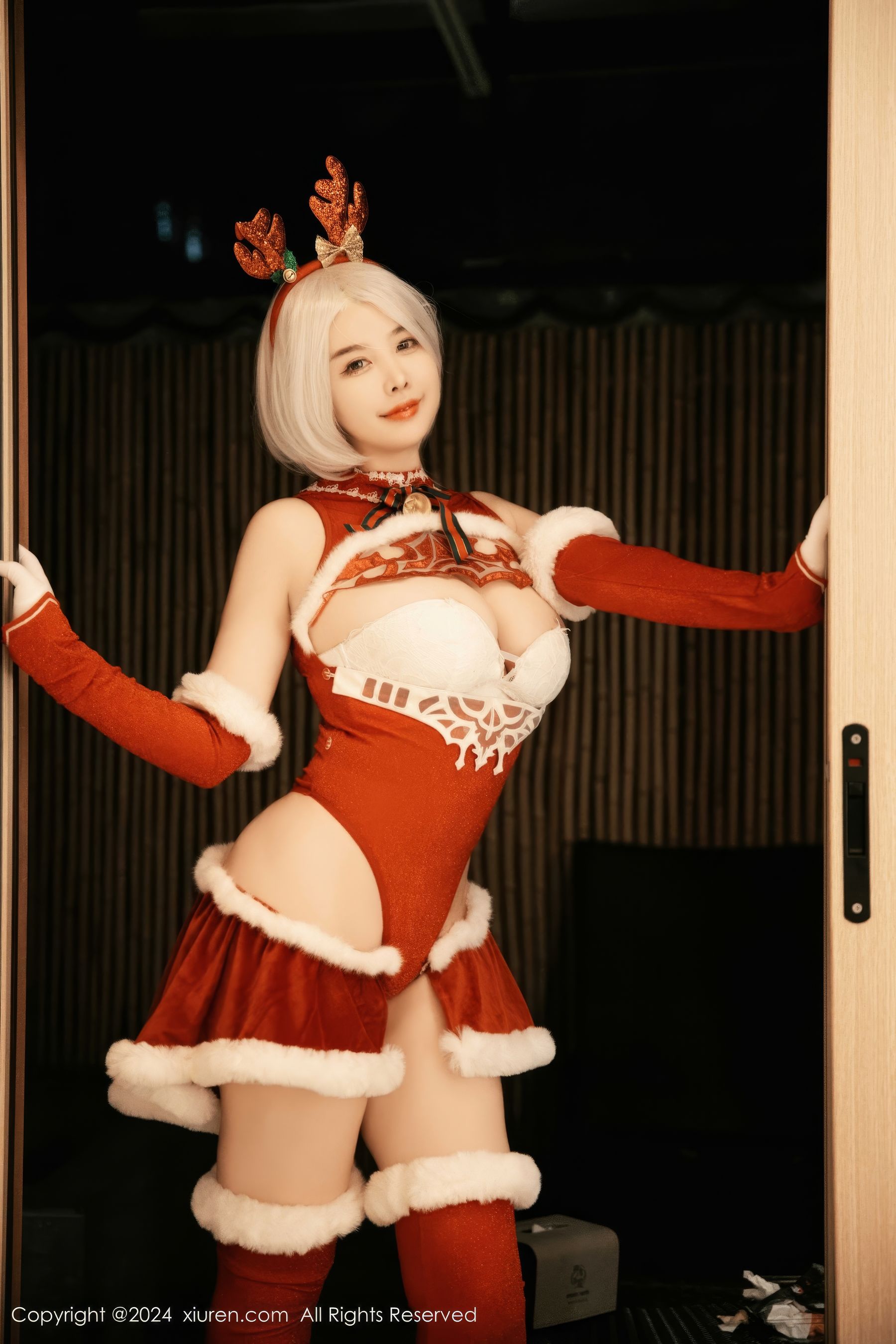 [秀人XiuRen] 2024.12.26 No.9660 樱桃小犊子/(55P)