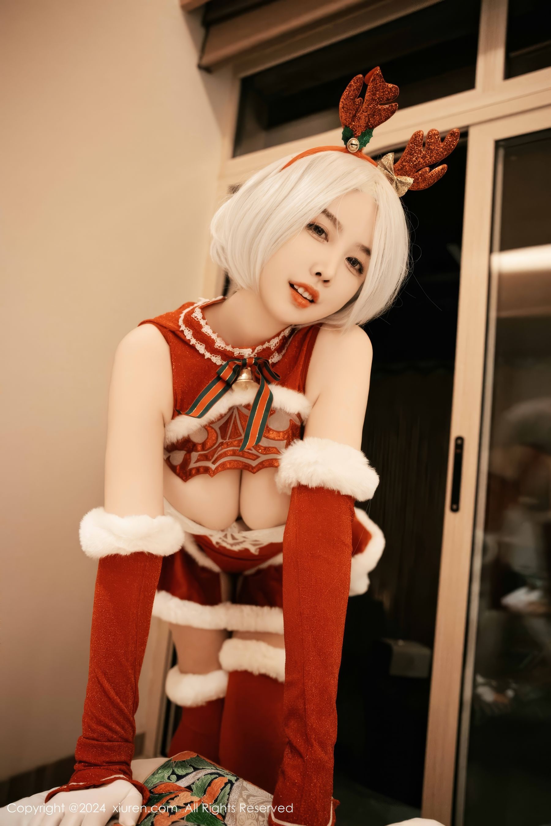 [秀人XiuRen] 2024.12.26 No.9660 樱桃小犊子/(55P)