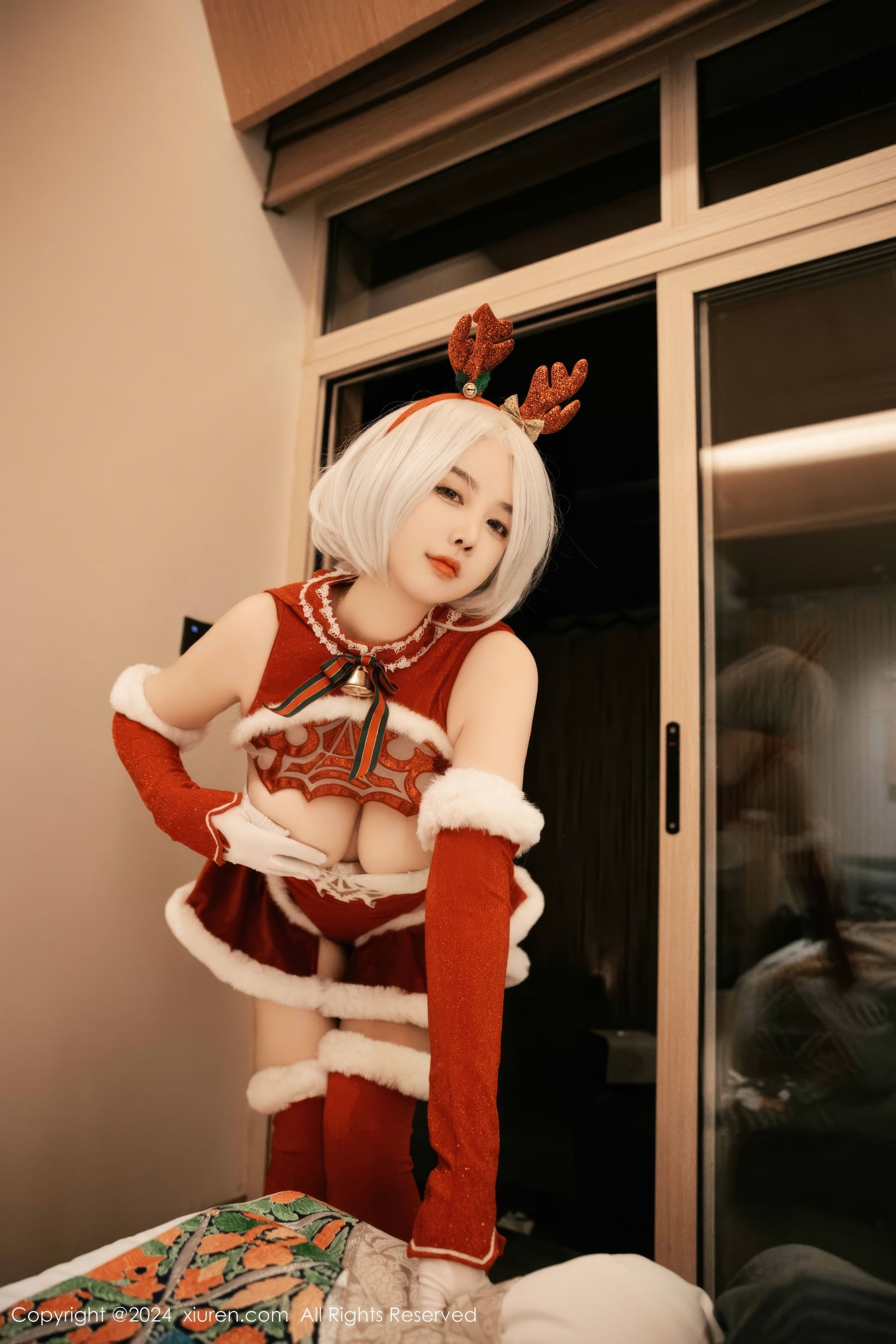 [秀人XiuRen] 2024.12.26 No.9660 樱桃小犊子/(55P)