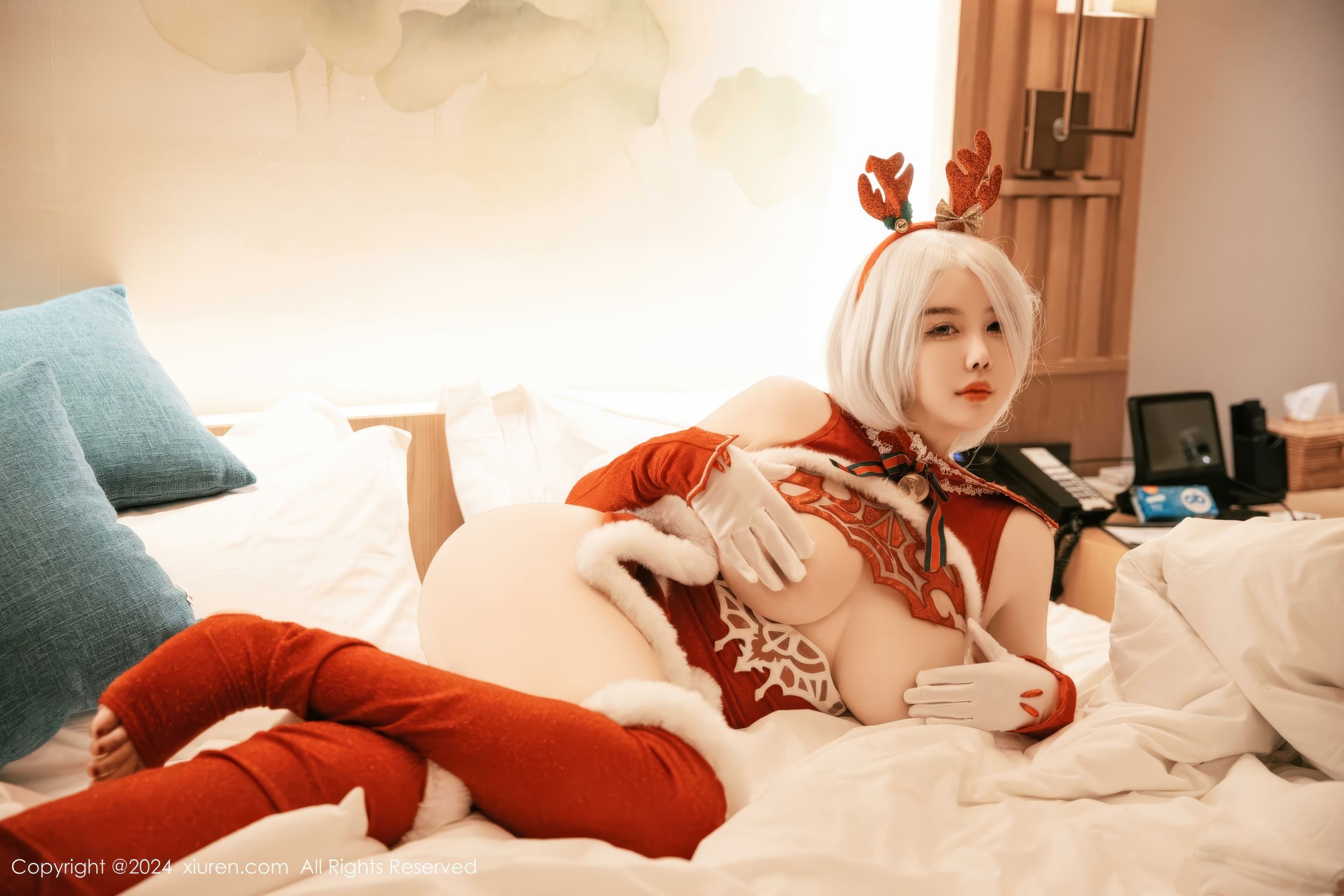 [秀人XiuRen] 2024.12.26 No.9660 樱桃小犊子/(55P)