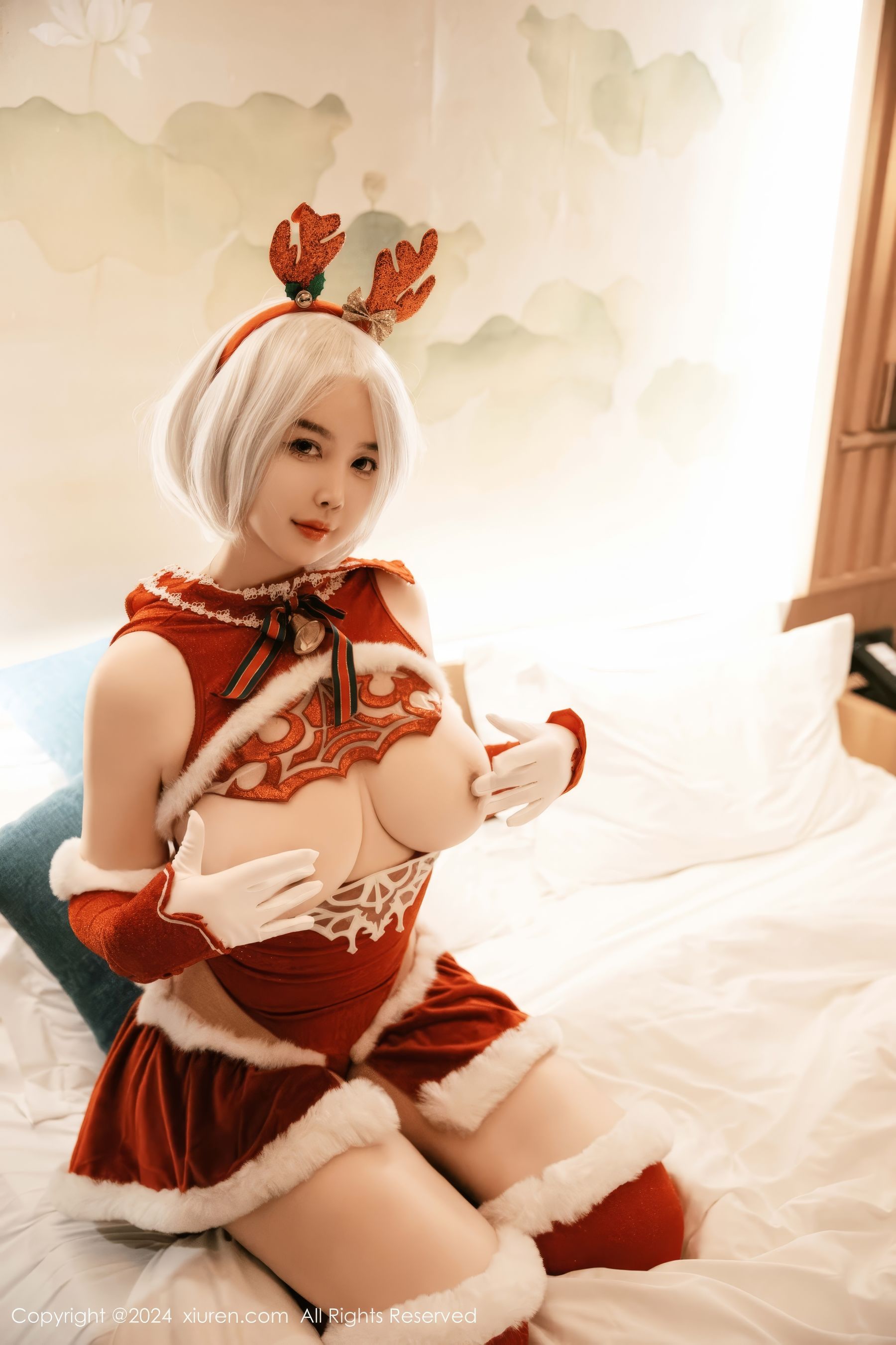 [秀人XiuRen] 2024.12.26 No.9660 樱桃小犊子/(55P)