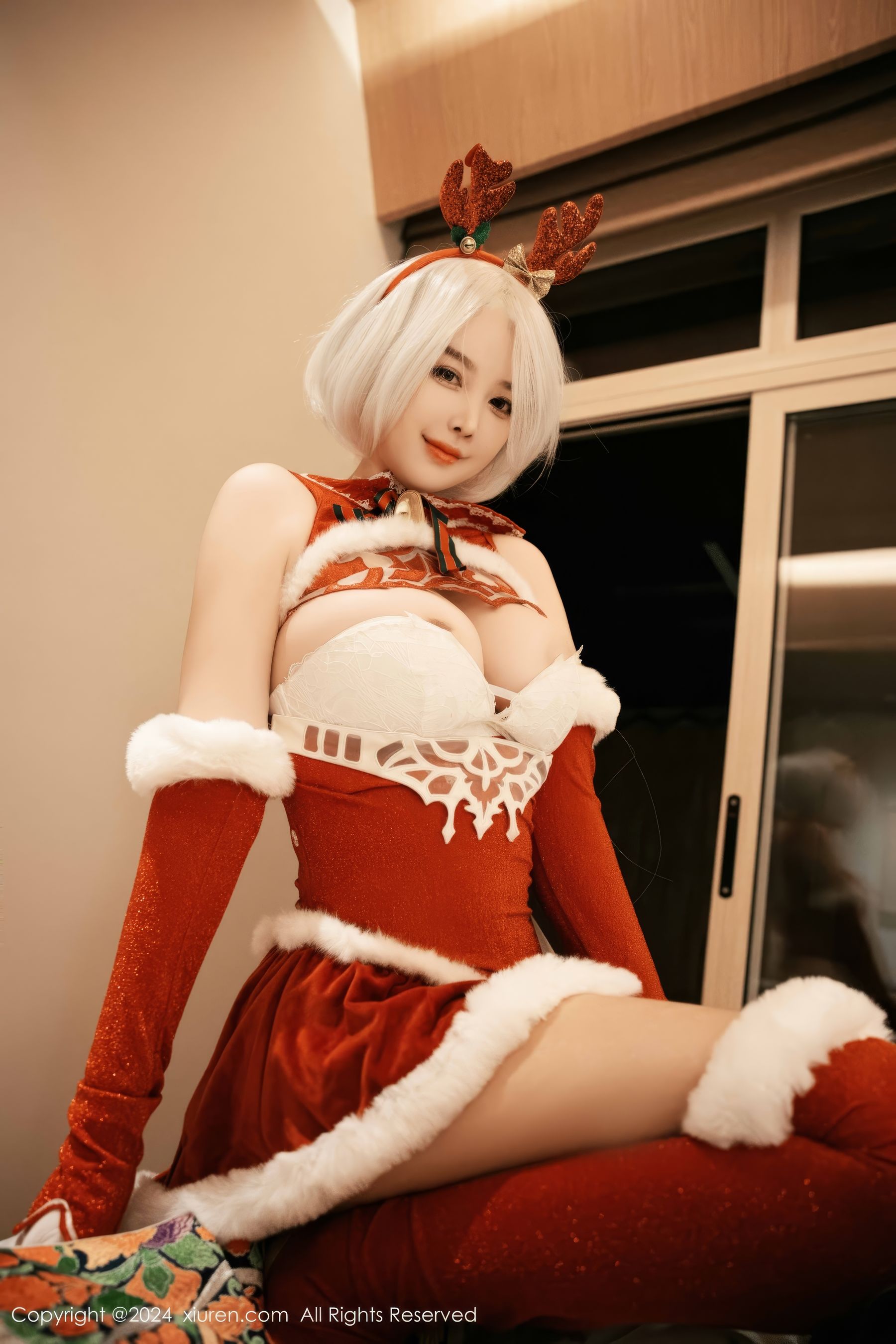 [秀人XiuRen] 2024.12.26 No.9660 樱桃小犊子/(55P)