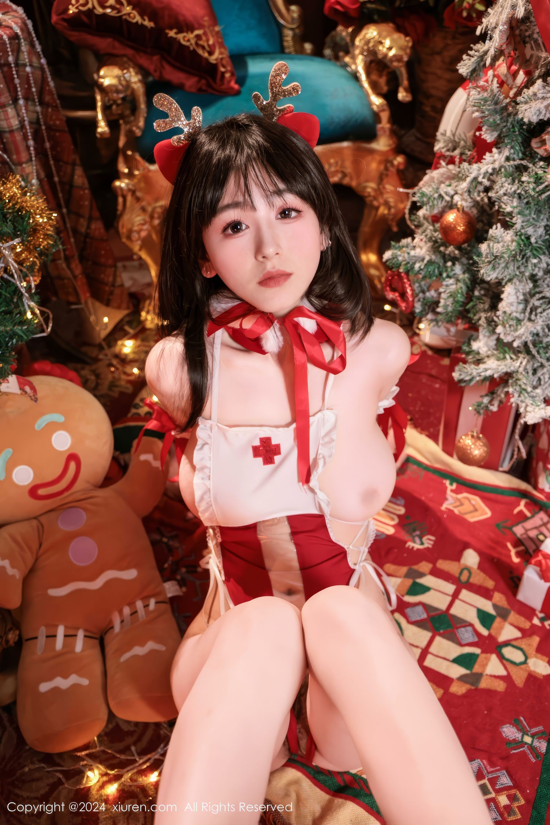 [秀人XiuRen] 2024.12.23 No.9642 奶芙乔乔/(65P)