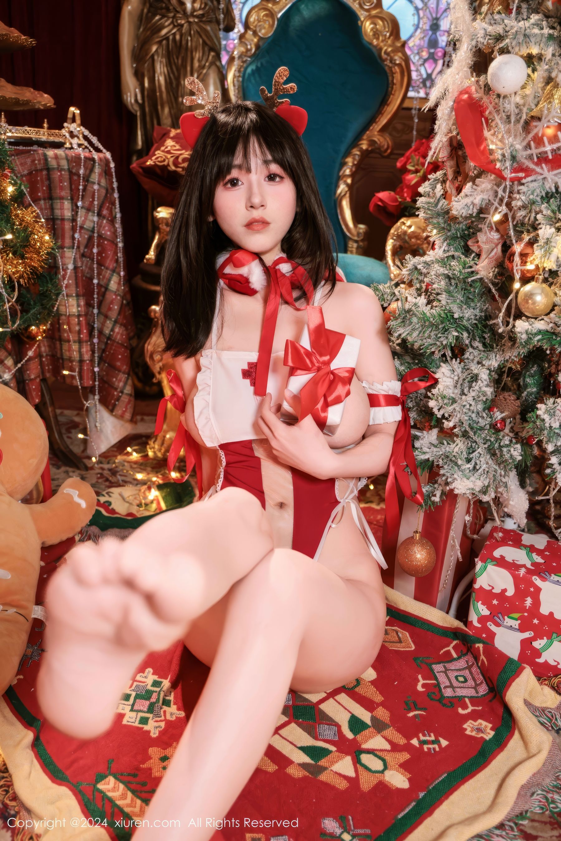 [秀人XiuRen] 2024.12.23 No.9642 奶芙乔乔/(65P)