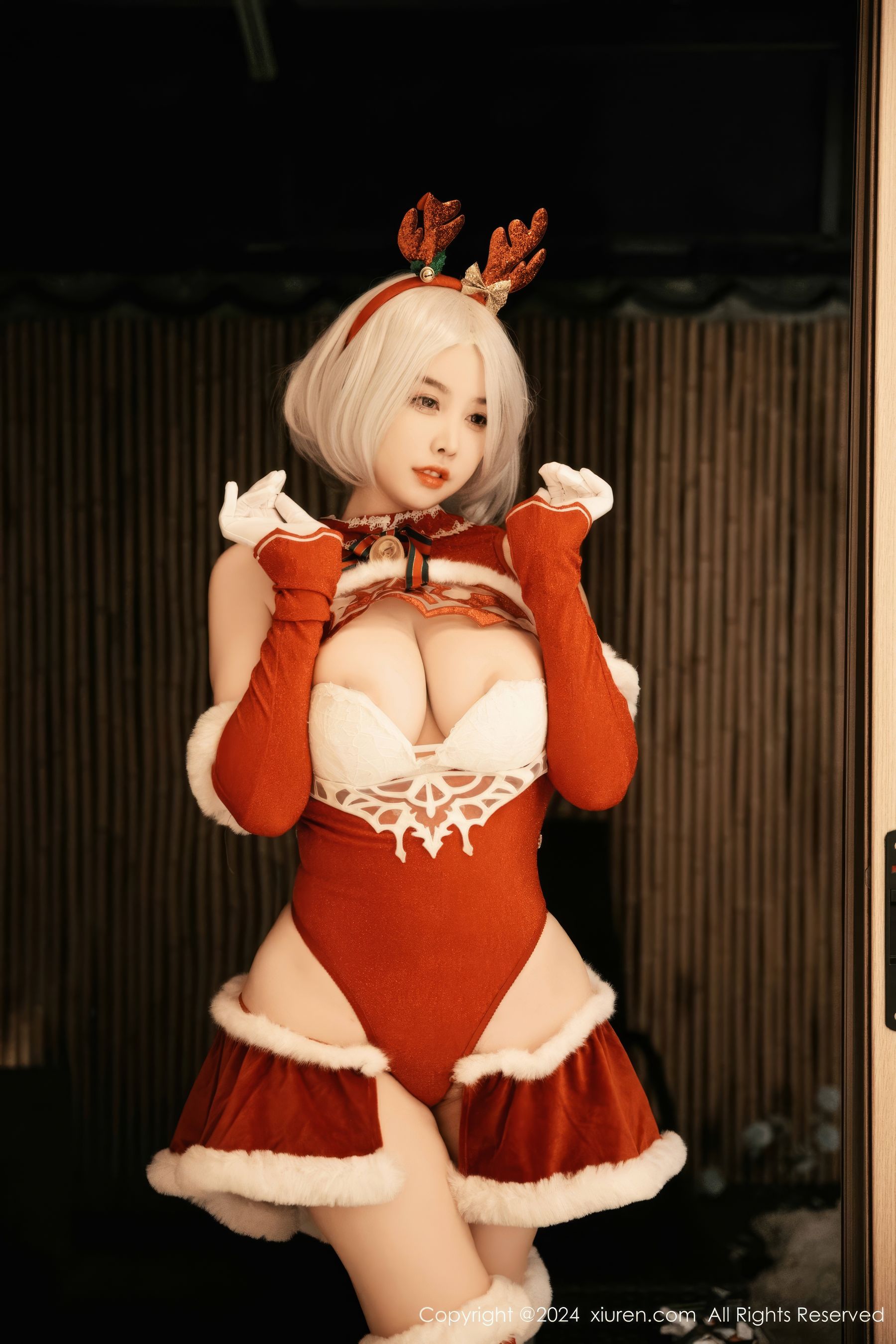 [秀人XiuRen] 2024.12.26 No.9660 樱桃小犊子/(55P)