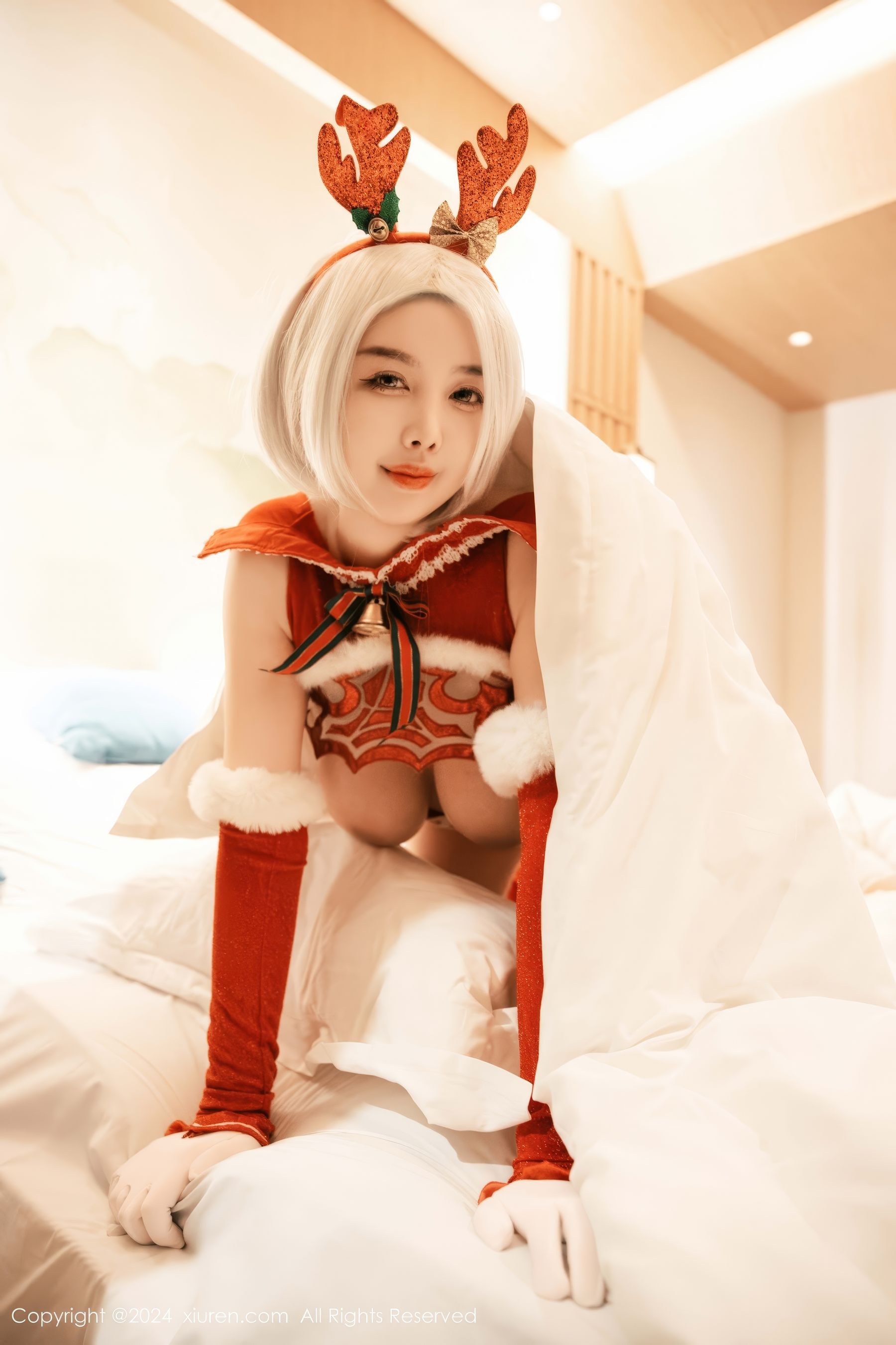 [秀人XiuRen] 2024.12.26 No.9660 樱桃小犊子/(55P)